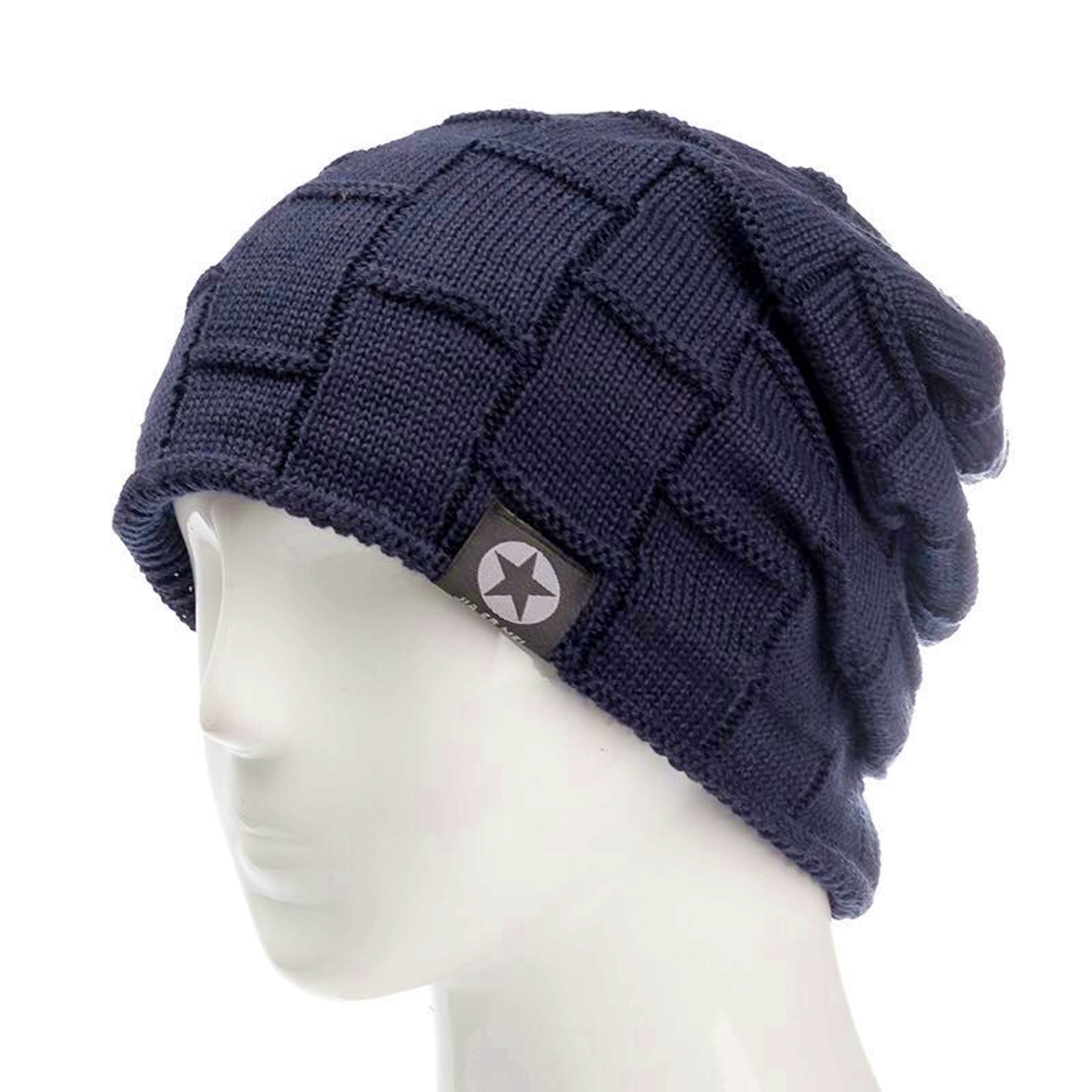 Knit Wool Warm Winter Hat, New Unisex Fleece Lined Beanie Hat, Thick Soft Stretch Hat for Men and Women – view 10