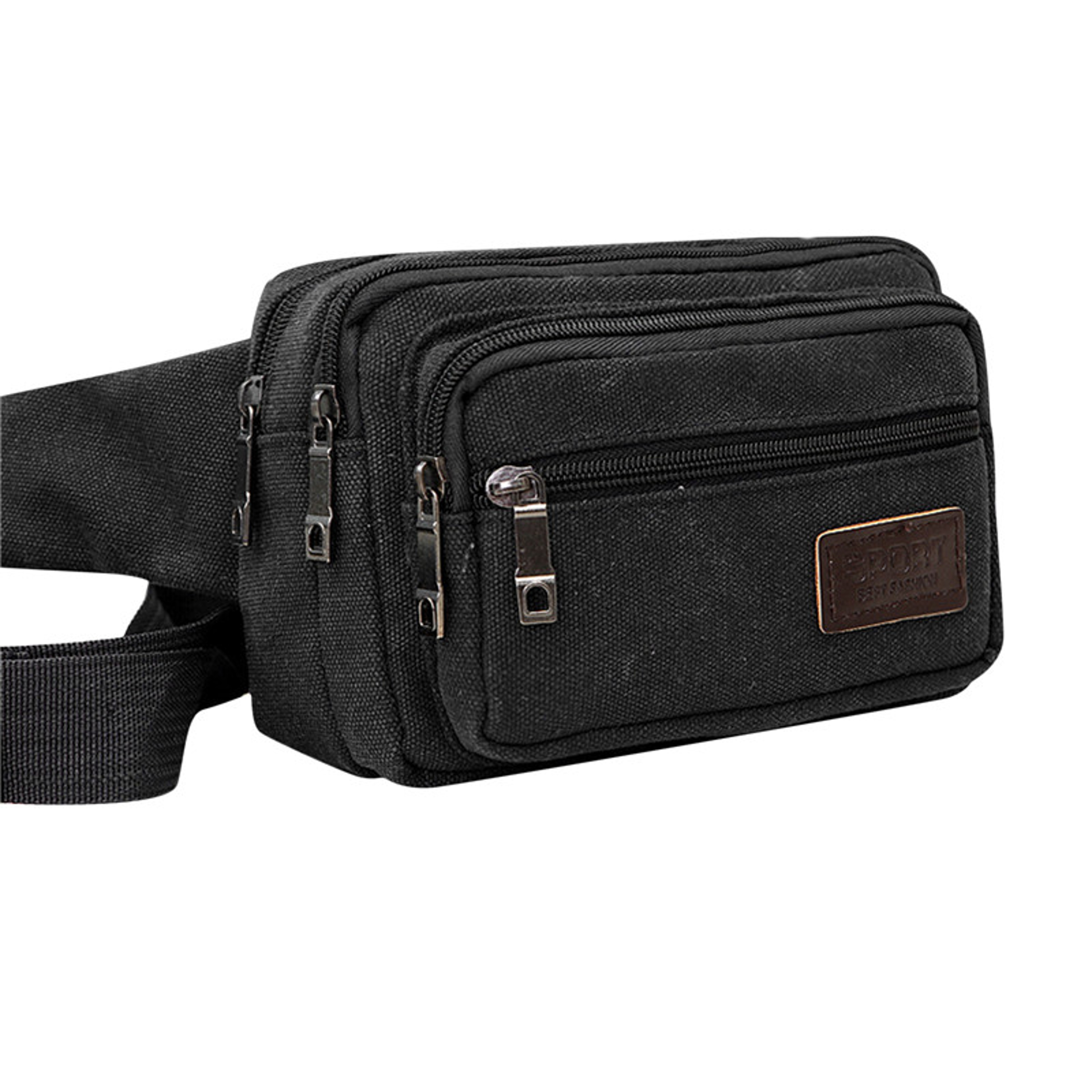 Outdoor Sports Waist Bag, Durable Multifunctional Canvas Waist Pack, High-Capacity Phone Purse – view 8
