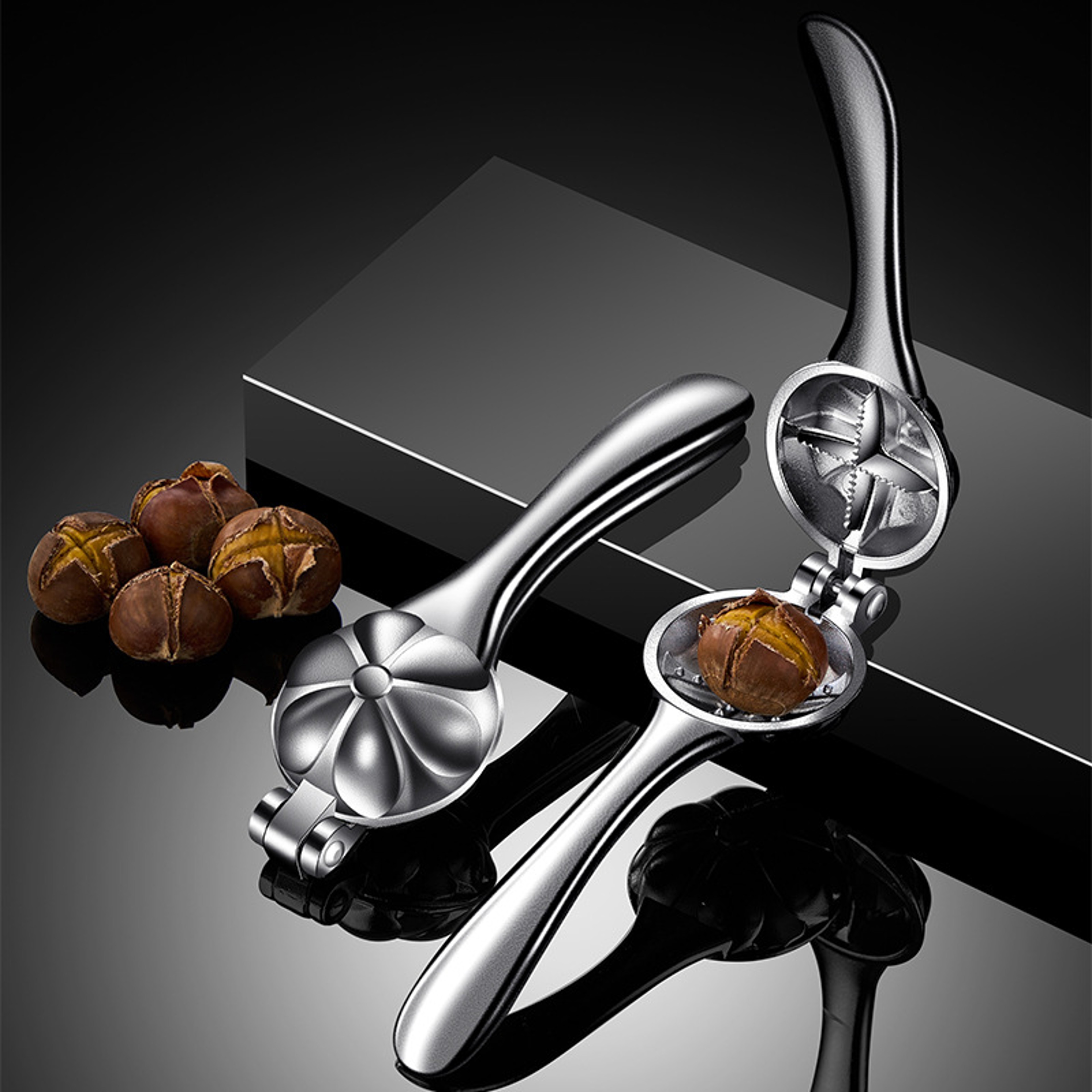Stainless Steel Chestnut Clip, Nut Cracker Sheller, Kitchen Tool Walnut Pliers Cutter Walnut Pliers Cutter Kitchen Tool – view 2