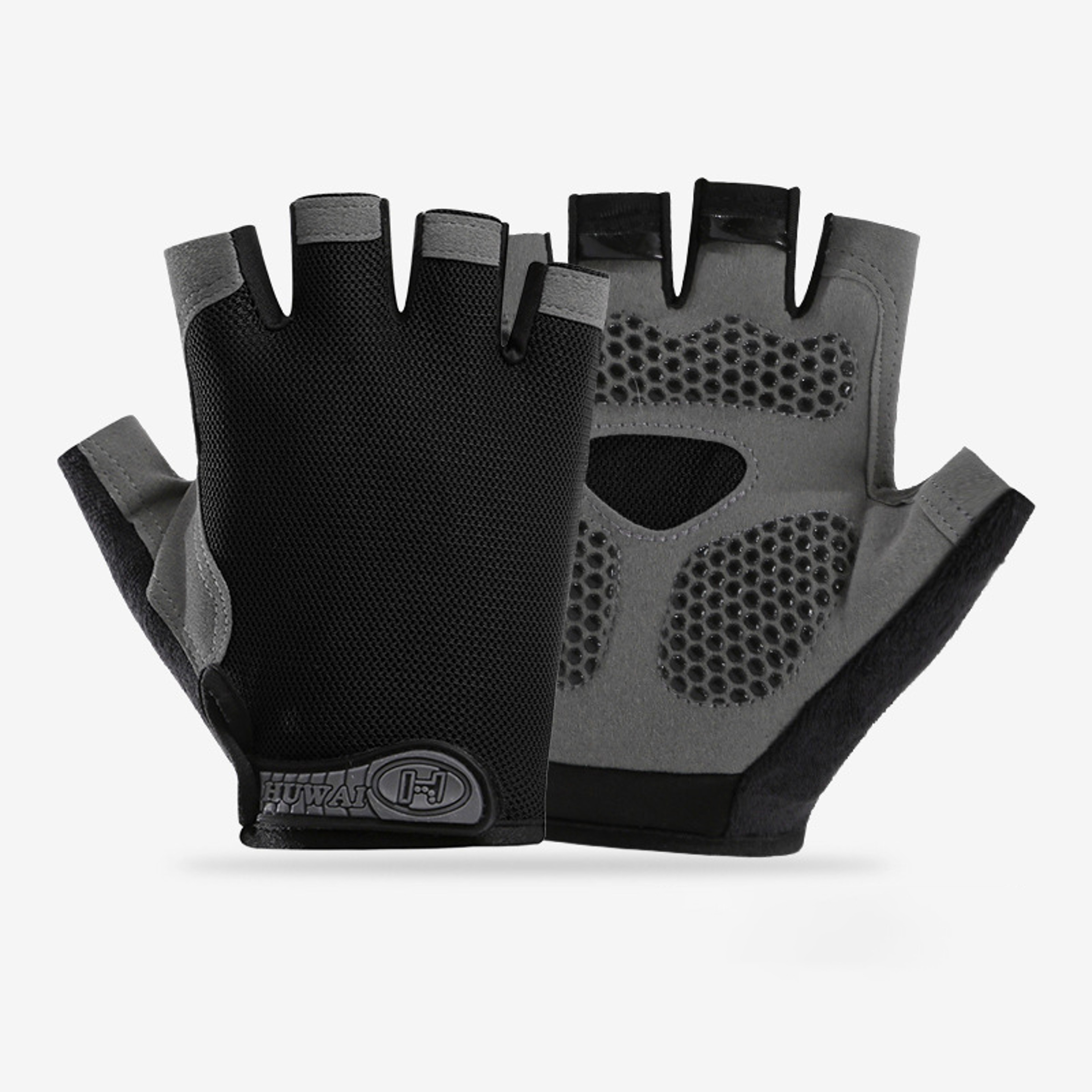 Fingerless Gym Gloves For Men Women AntiSlip Breathable Sports Gloves For Cycling  Bodybuilding Exe 0