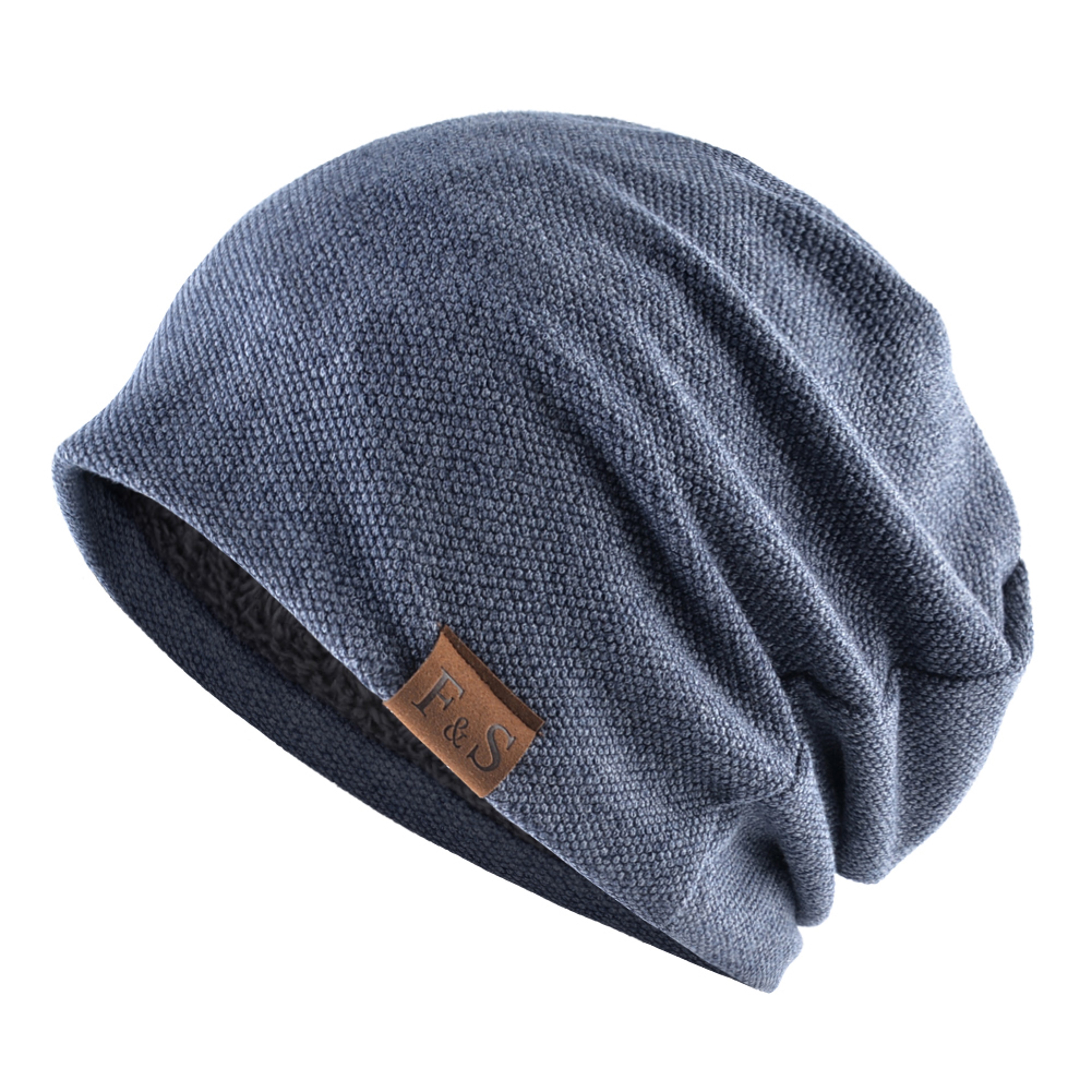 Winter Knitted Skullies Beanies Velvet Soft Turban Hats Fashion Bonnet Hat For Men And Women Hip Hop Beanie – view 1