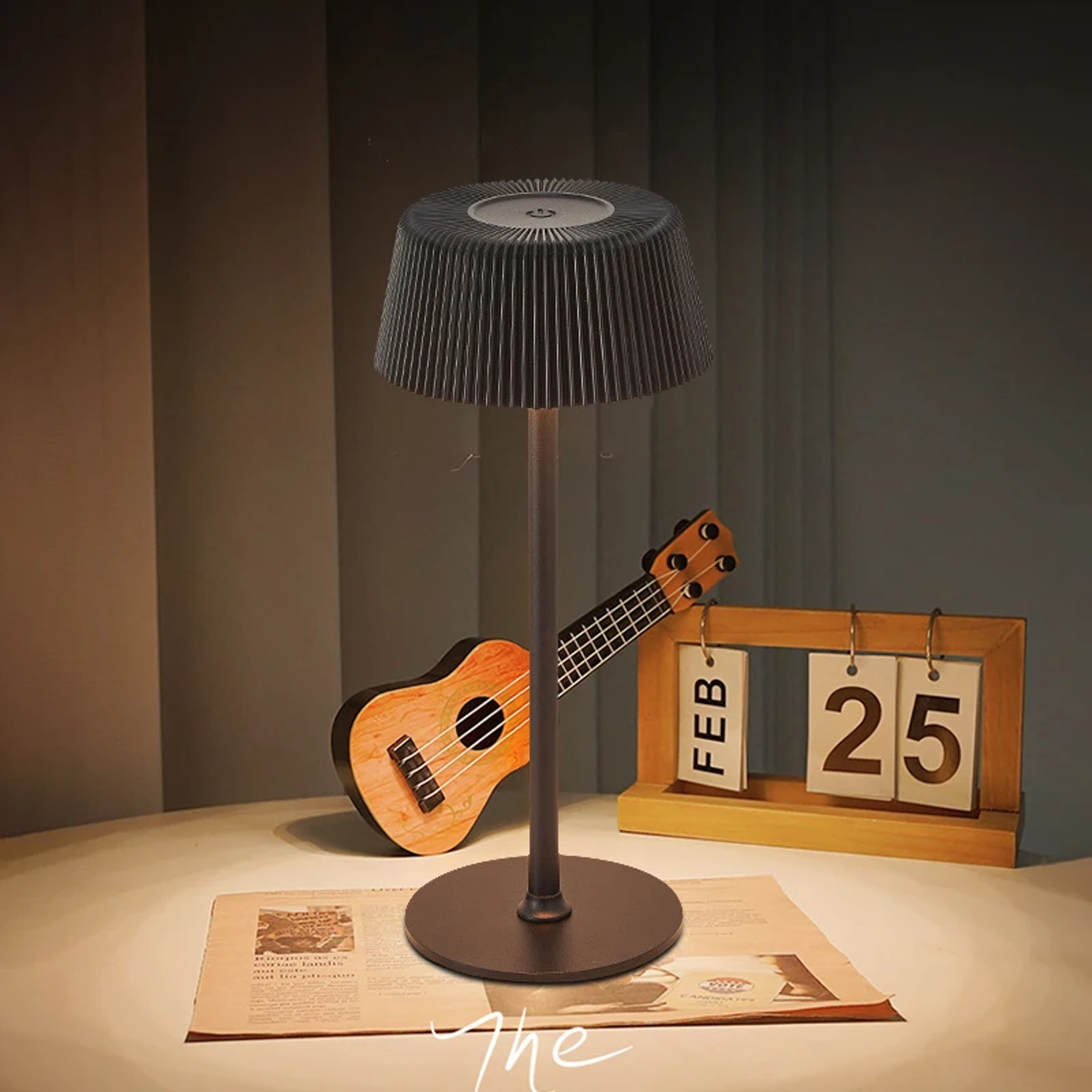 Creative Rechargeable LED Desk Lamp with Dimmable Night Light for Bedroom and Living Room – view 8