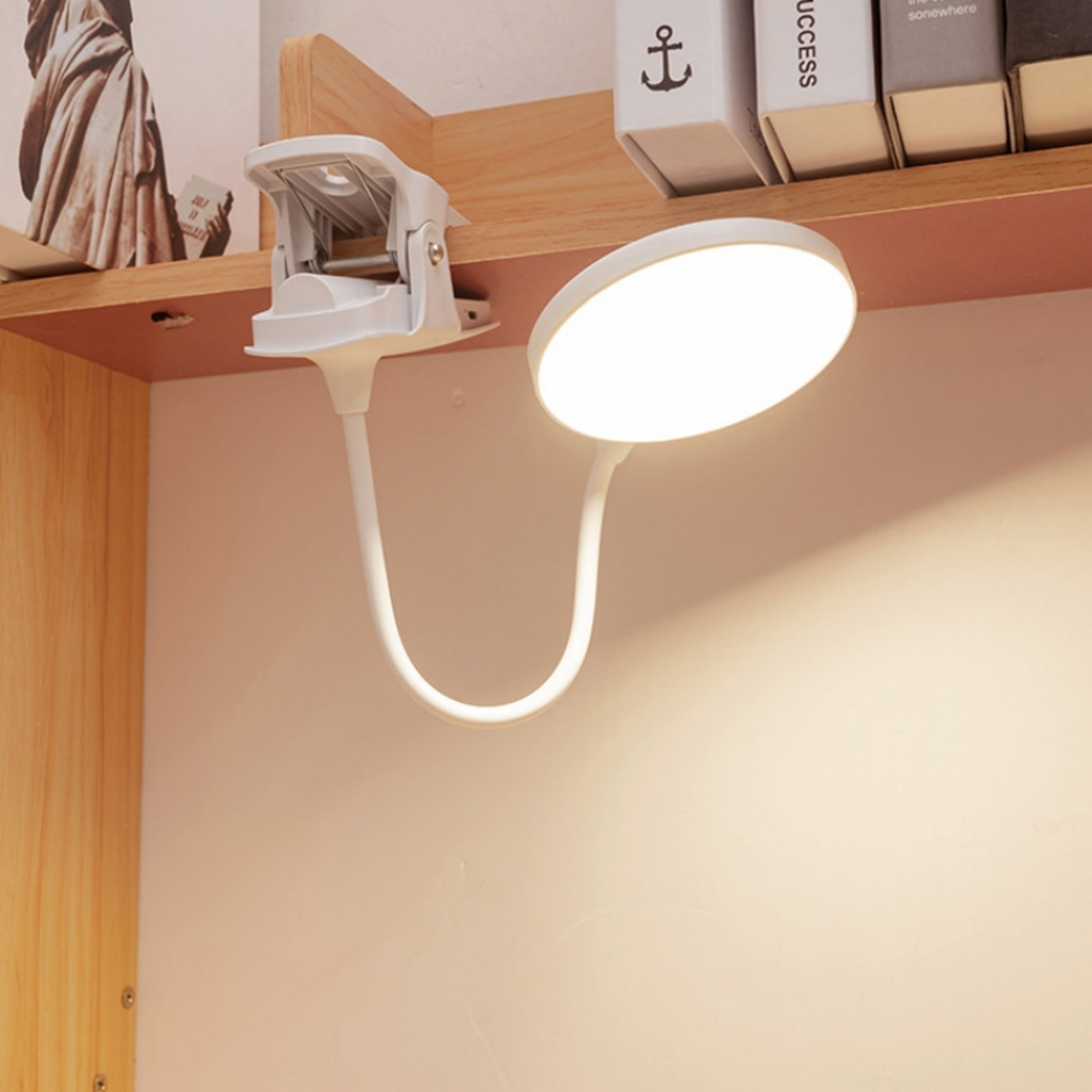 LED Eye Protection Clip Desk Lamp Charging Night Light Dormitory Study Lamp For Students Special Be 0
