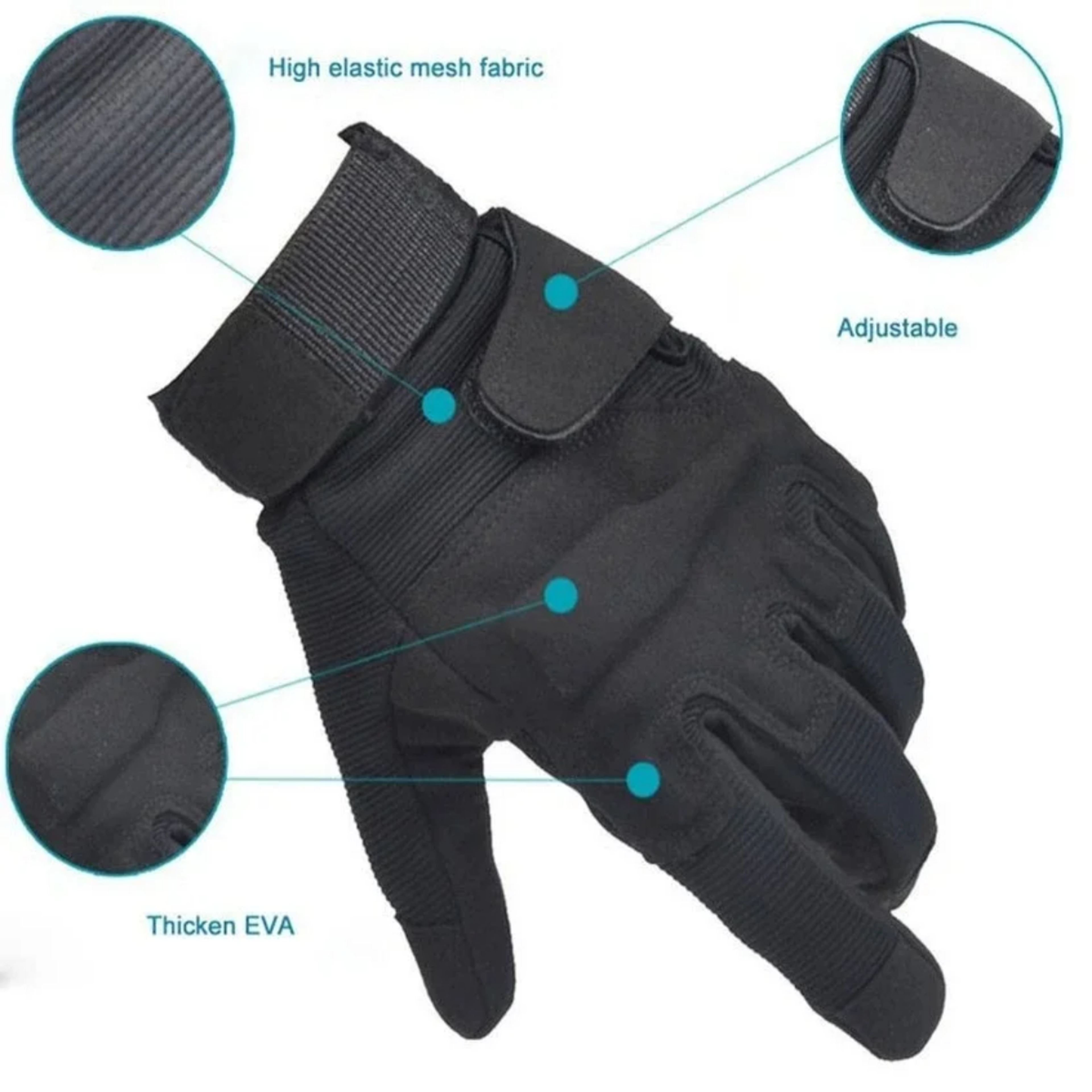 Cycling Glove Sport, Hunting Riding Tactical Gloves, Climbing Paintball Shooting Wear, Ski Full Finger Motorcycle Gloves – view 3