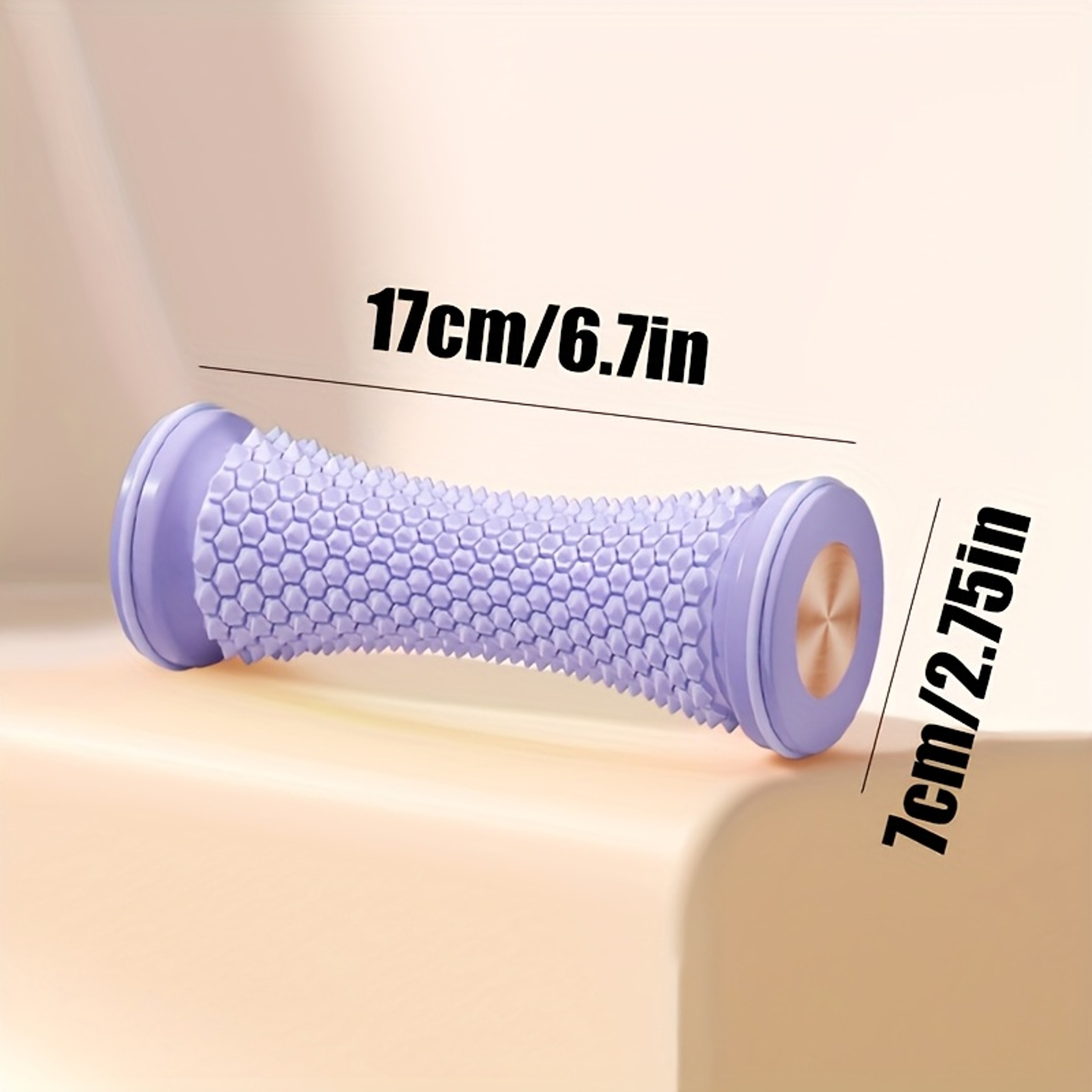 Foot Massager Massage Roller Yoga Massage Ball Plantar Fascia Roller Muscle Relaxation Care Plastic 7
