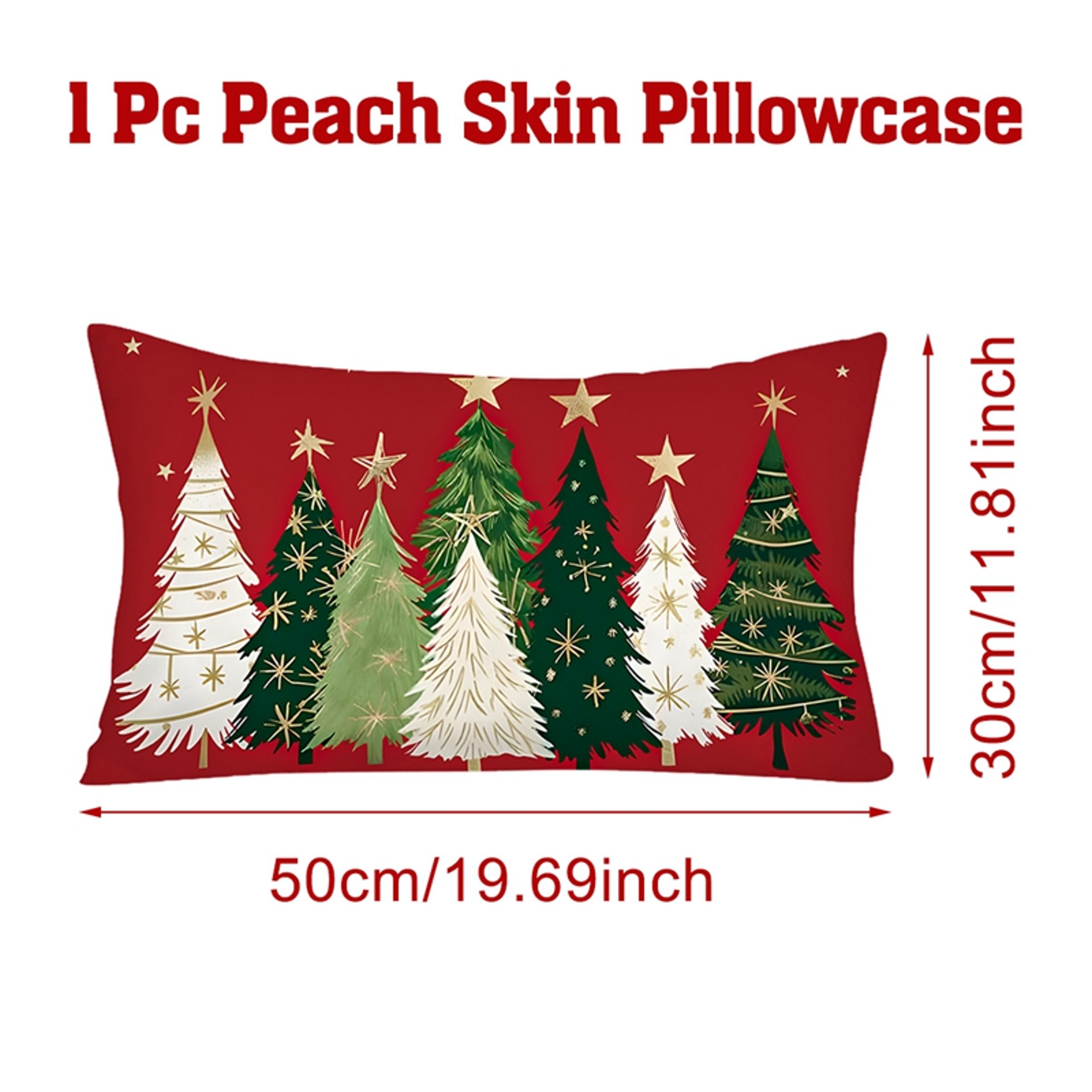 Xmas Pillow Cover, Merry Christmas Tree, Navidad New Year Decoration Gift Natal New Year Gift – view 13