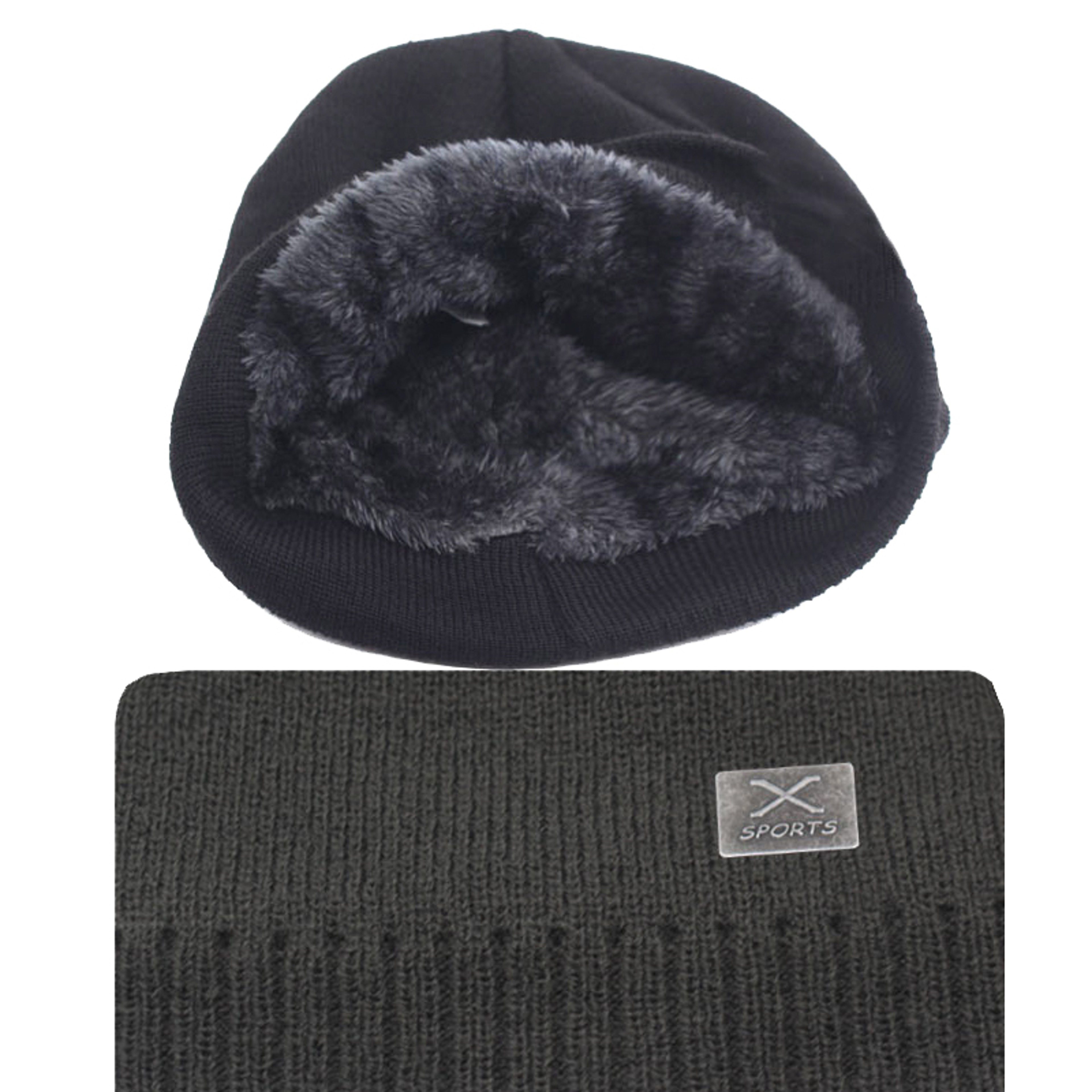 Winter Skullies Beanie Hat for Men and Women, Knitted Bonnet Caps, Gorro Beany Homme Skull Gorro Bonnet Caps – view 4