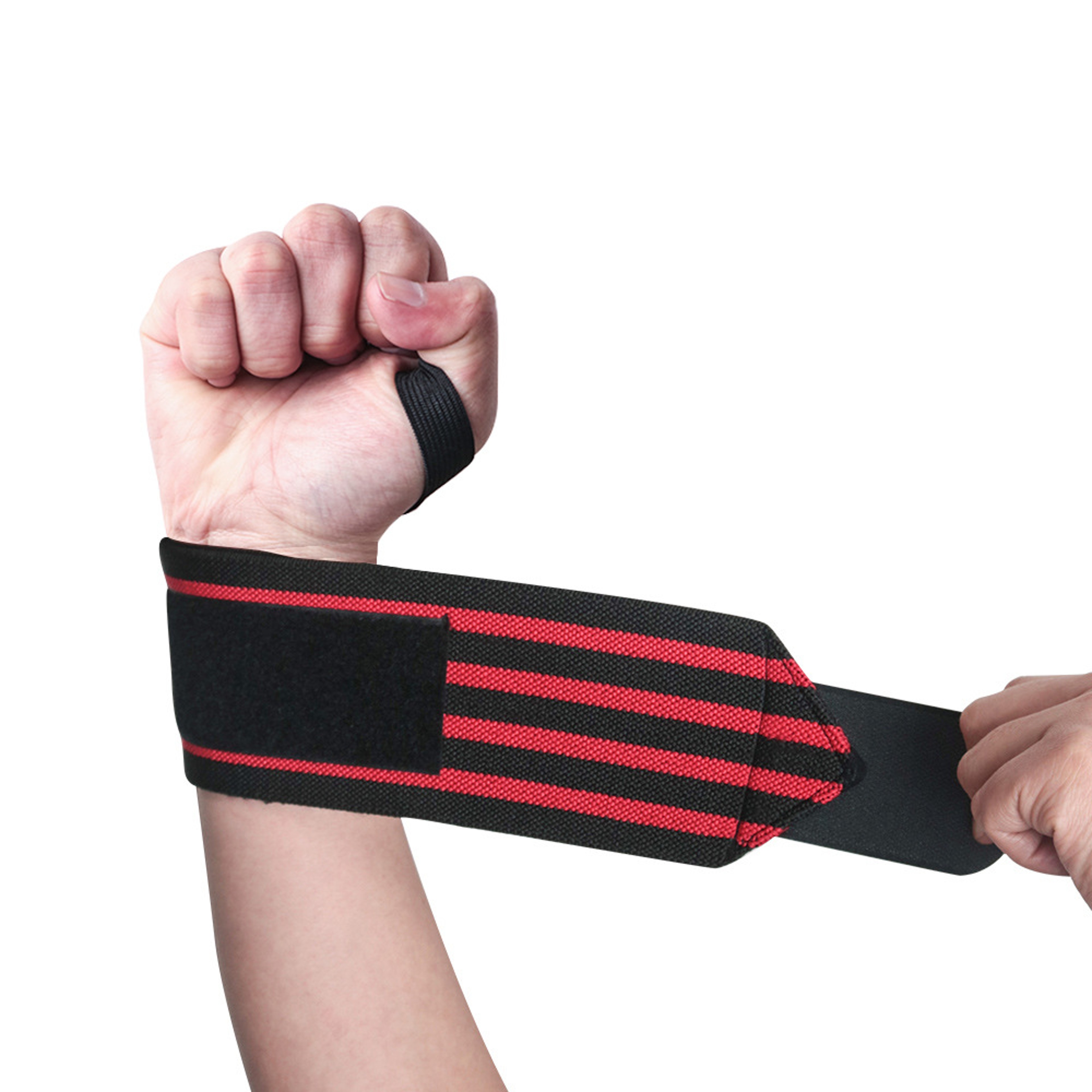 Outdoor Sports Protective Wrist and Weightlifting Dumbbell Training with Thickened Straps Protective Equipment Fitness – view 2