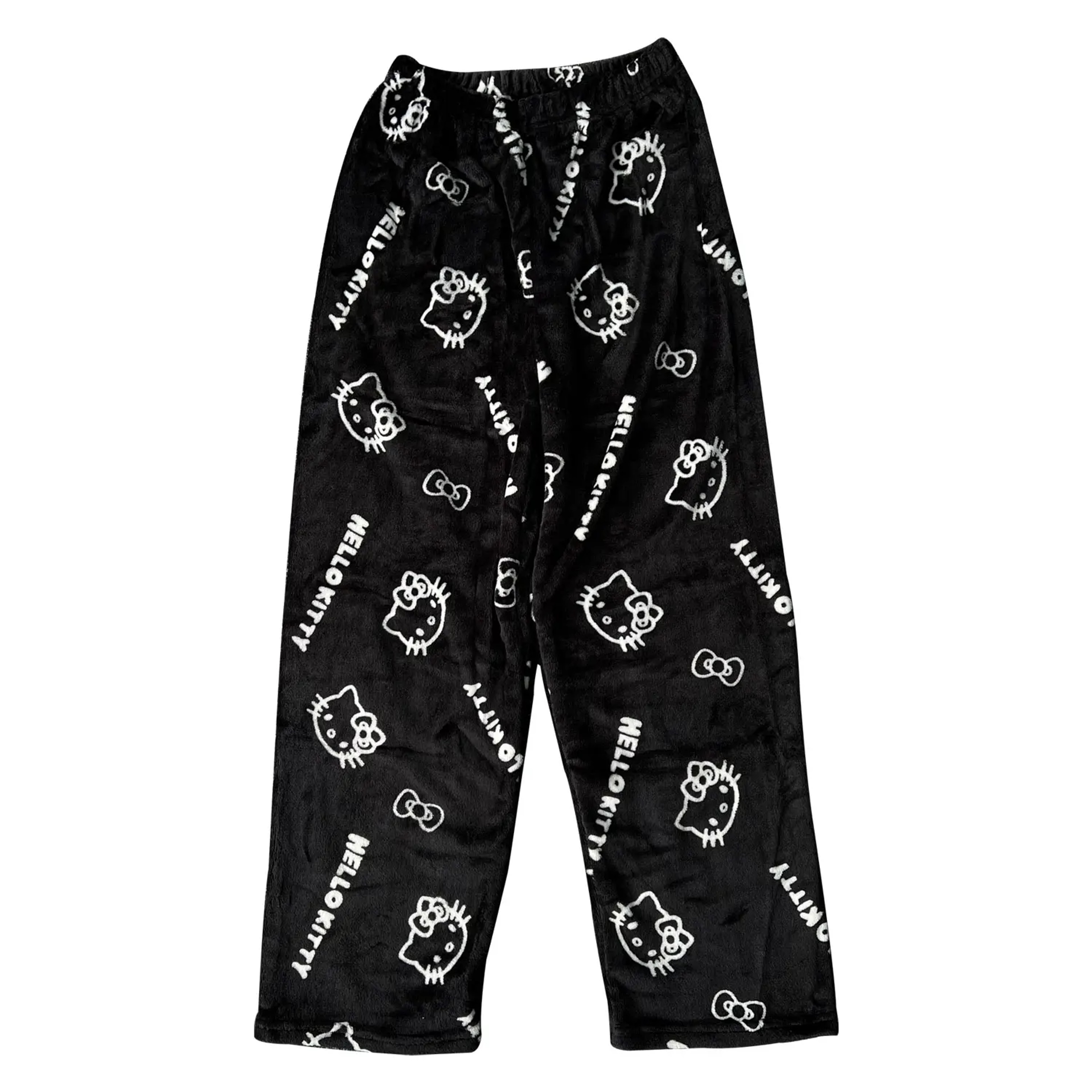Home pajamas trousers casual set, pajamas cartoon couple walking, Hello Kitty pajamas anime women's lounge homewear – view 11