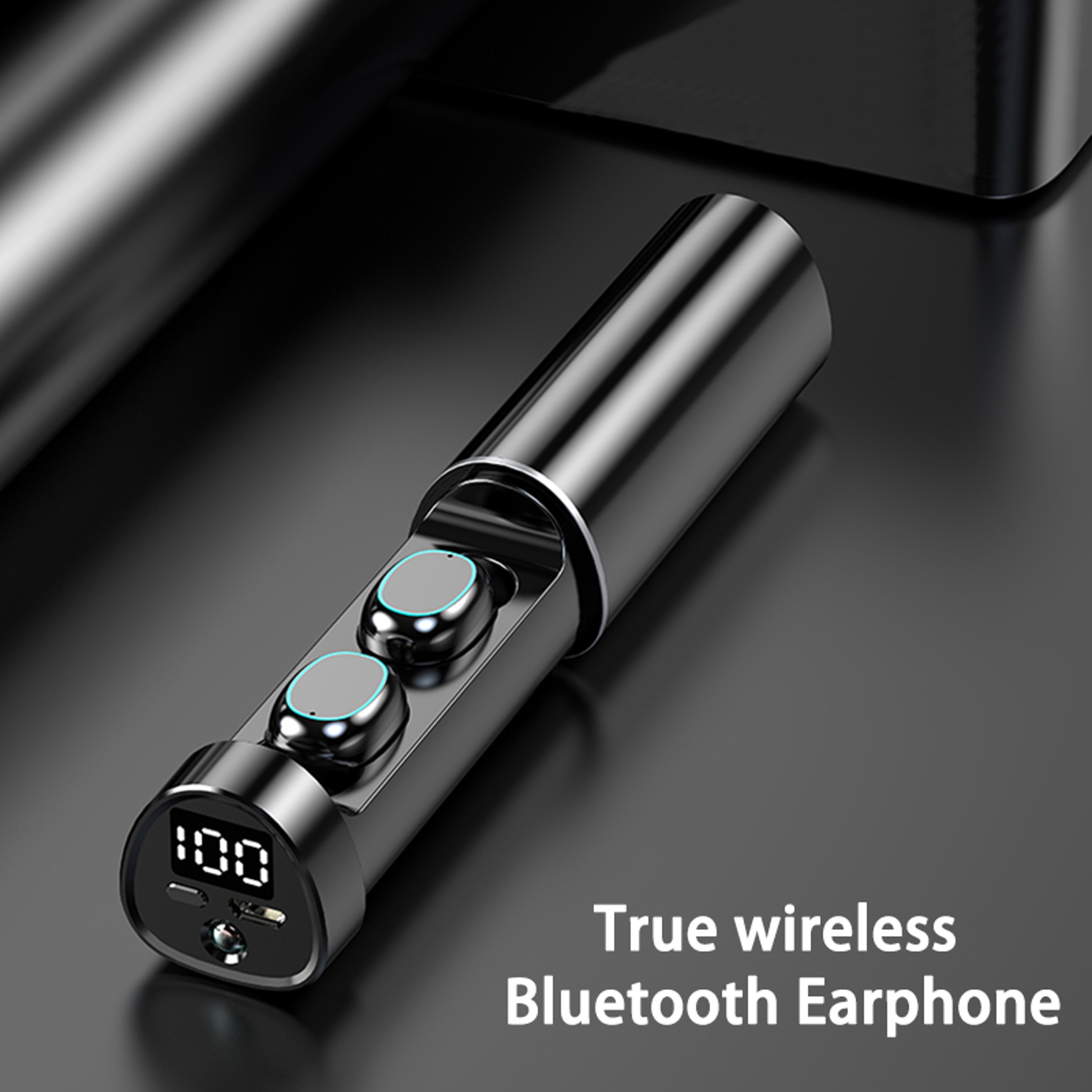 Bluetooth TWS Wireless Earbuds, High Quality Sports Headphones with Mic, Waterproof In-Ear Earphones for HD Calls – view 1