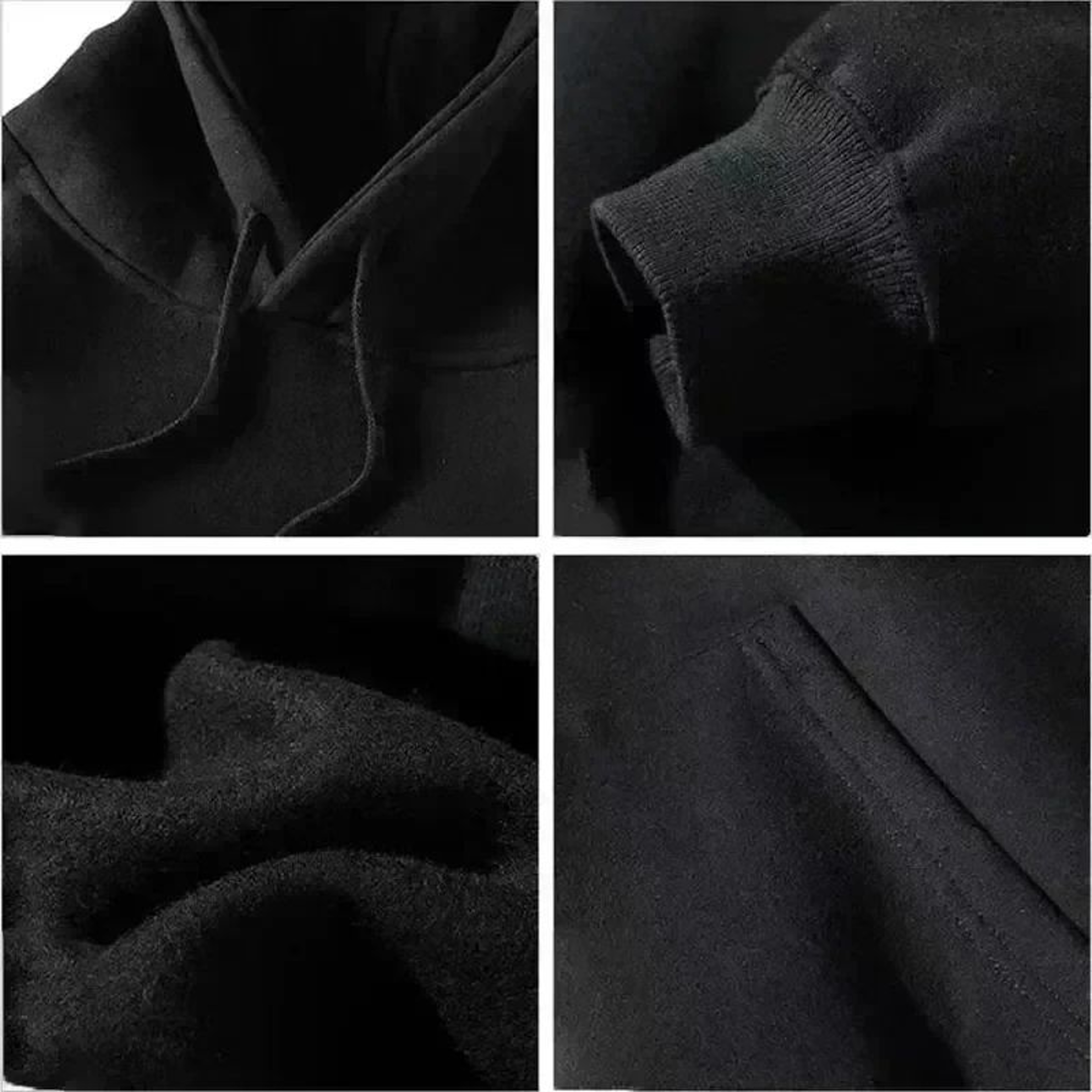 Mens Smiling Face Funny Fashion Couple Hooded Sweater American Heavyweight Loose Thickened Cashmere 6