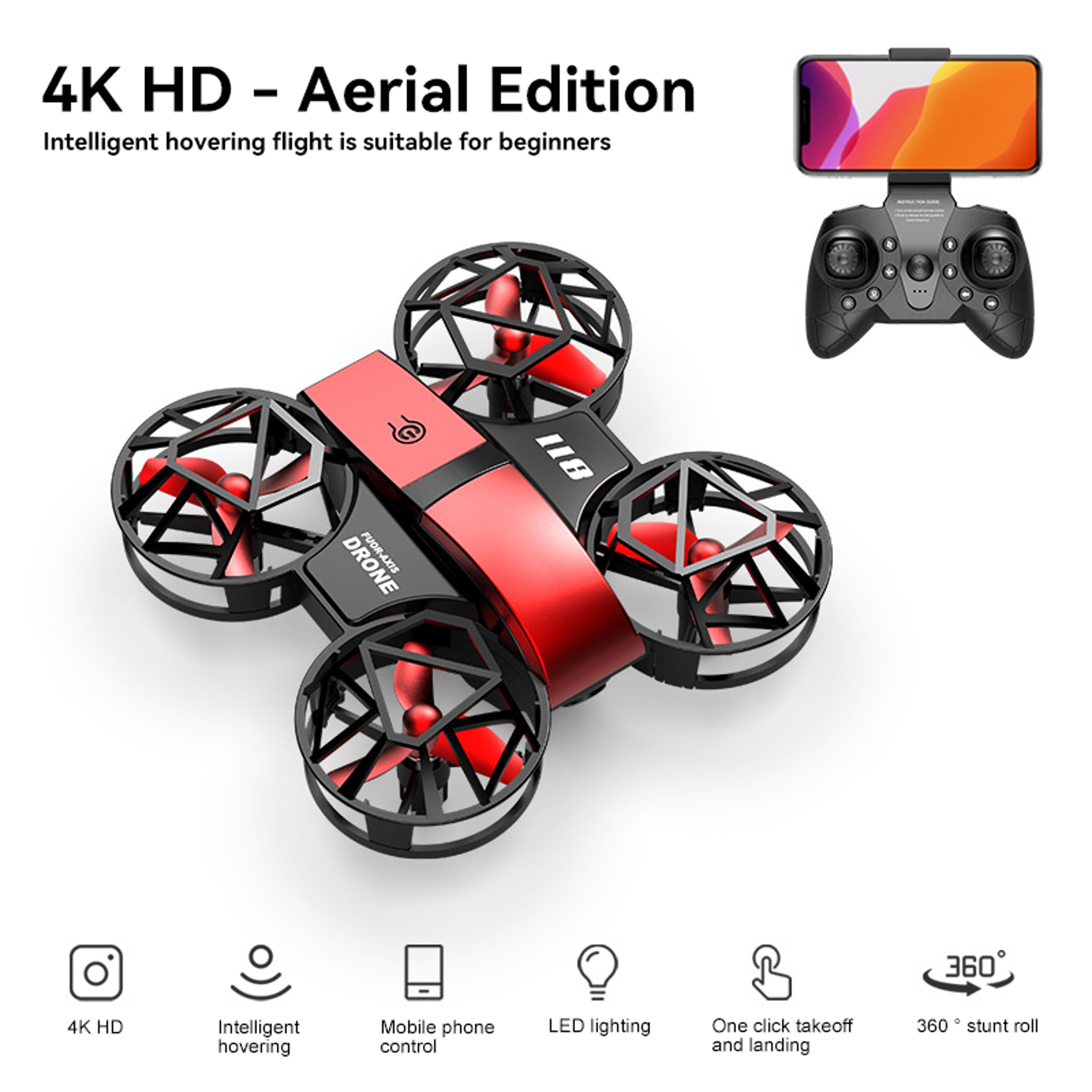 Mini Drone HD Camera Foldable Design WiFi RC FPV Drone For Foldable Drones Height Keep Drones Helic 9