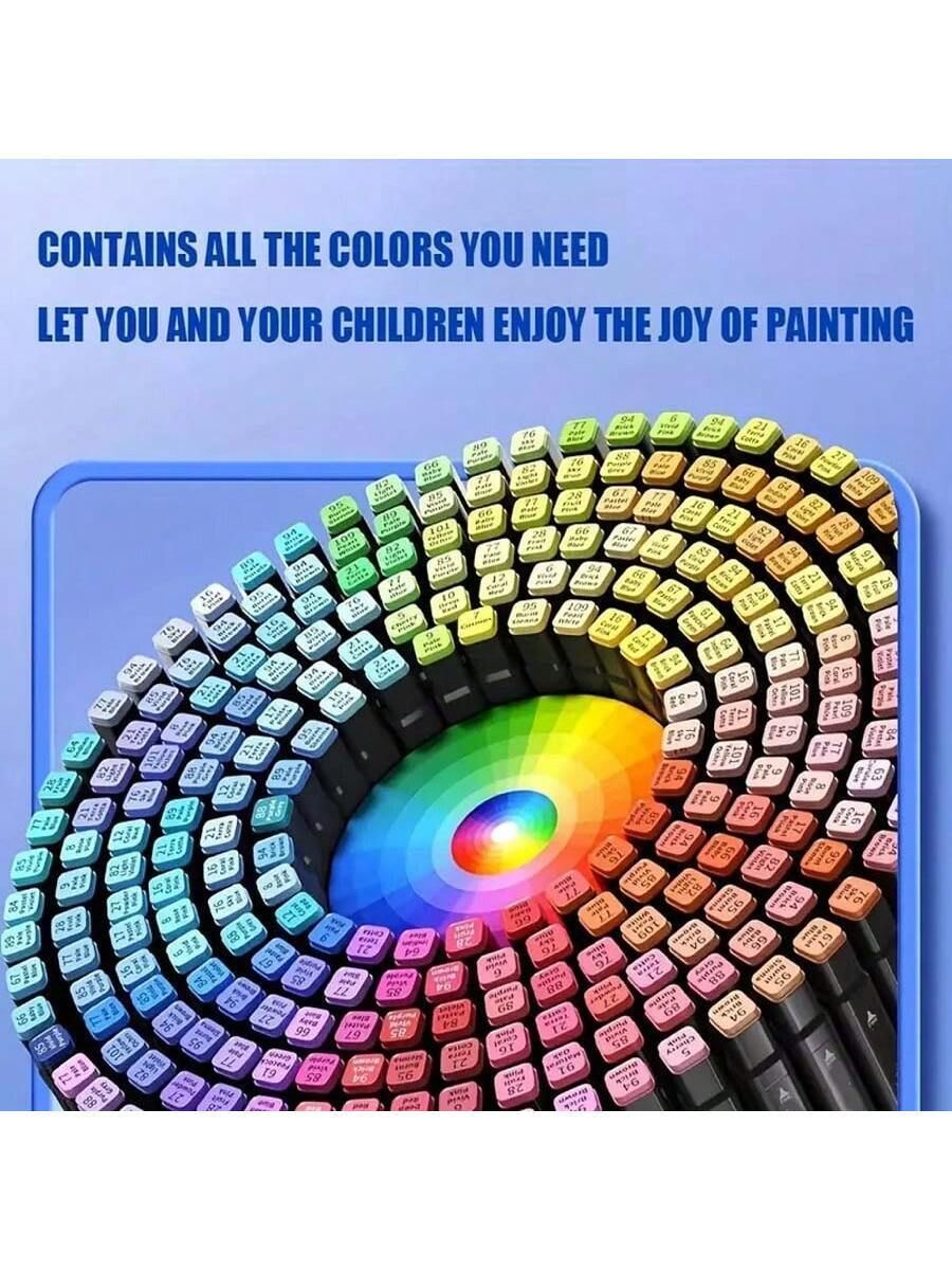 Watercolor Brush Pens Dual Tip OilBased Markers Art Marker Set For Art Students 3
