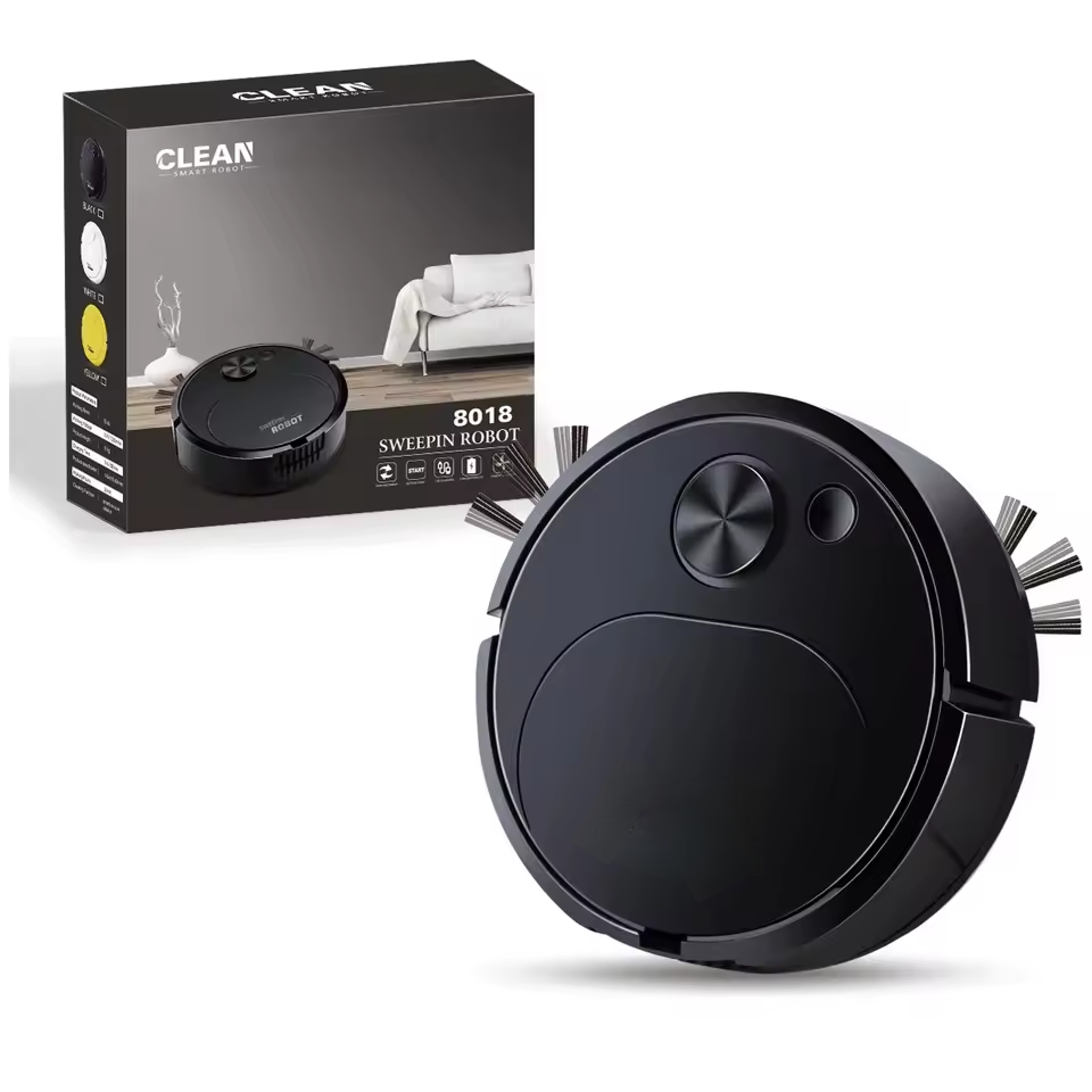 Mini Smart Wireless Vacuum Cleaner Mopping and Sweeping for Home Office – view 8