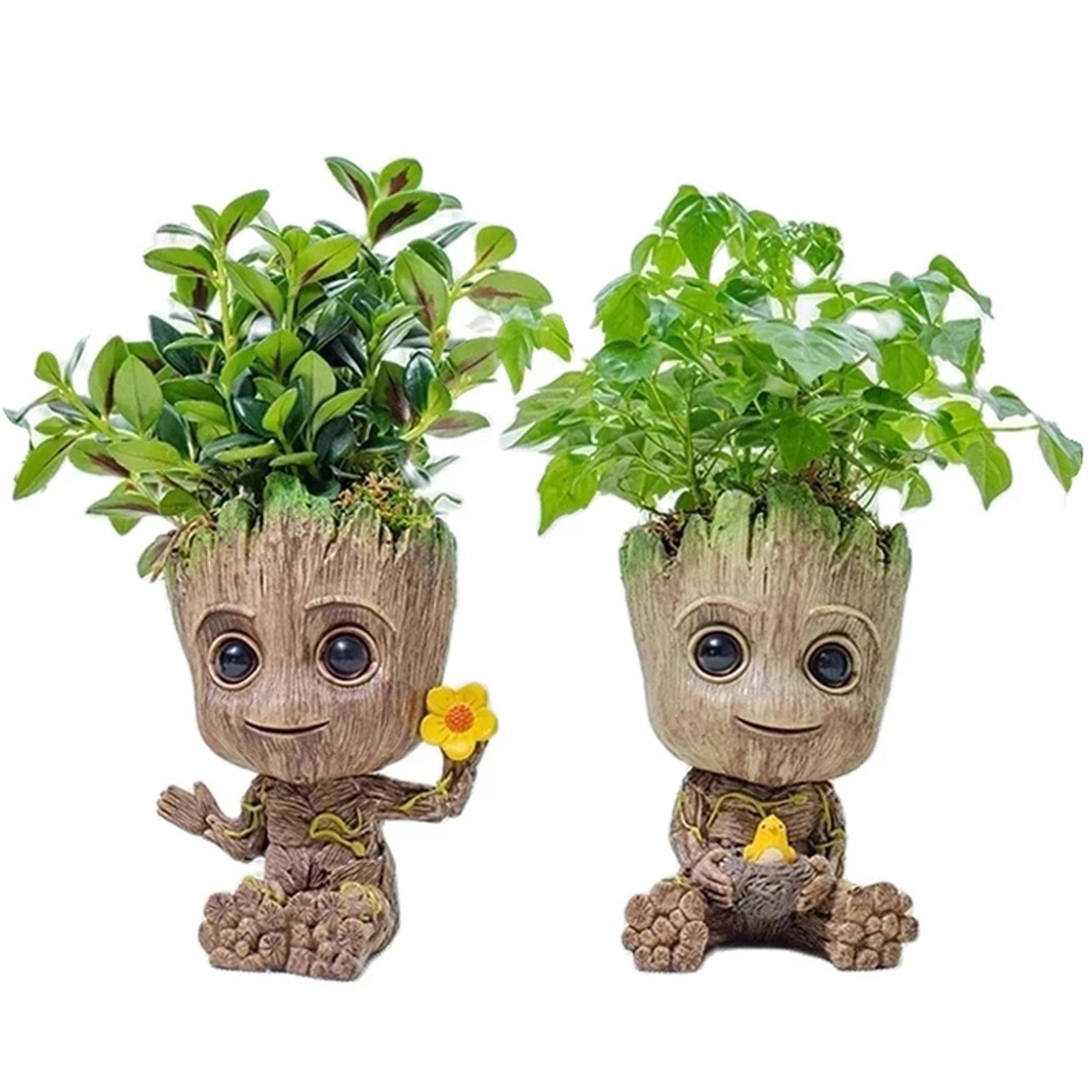 Miniature Model Office Desktop Display Groot Figurines Handicrafts Home Decoration Crafts 0