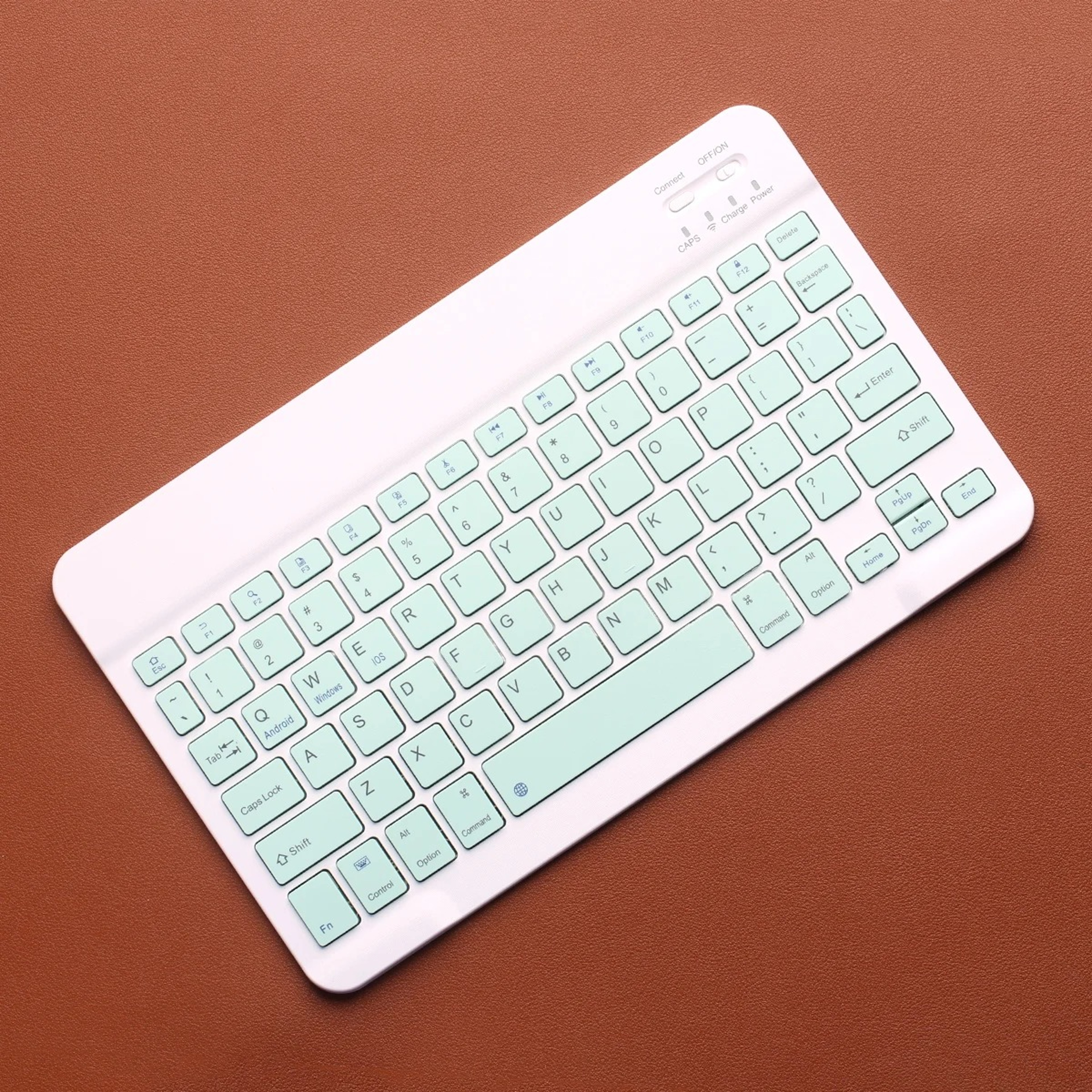 Portable Universal Bluetooth-Compatible Keyboard for Android iOS Windows Slim Wireless Keyboard – view 8