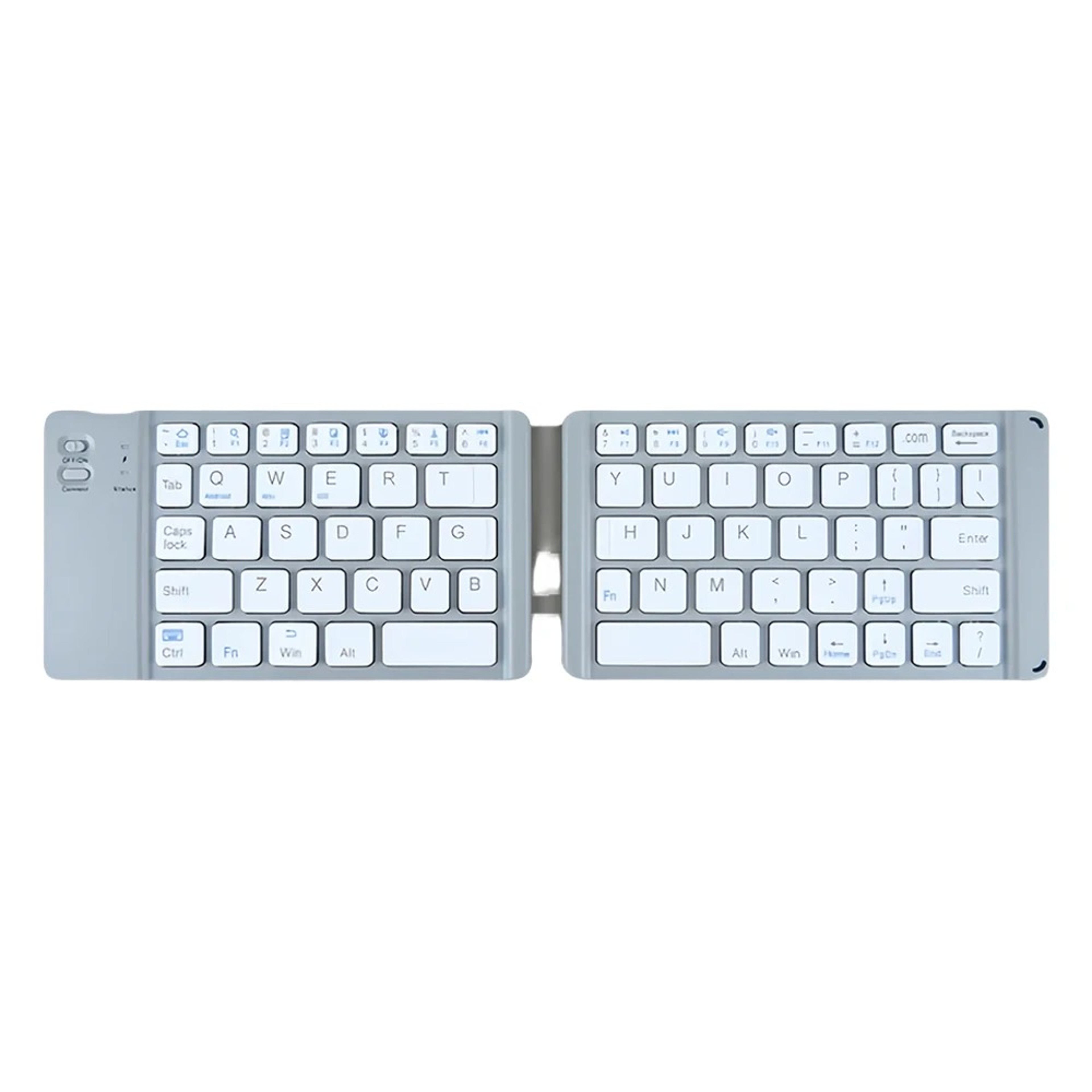 Foldable Folding Bluetooth Keyboard With Touchpad For Windows And Android Rechargeable Dual Bluetoo 10