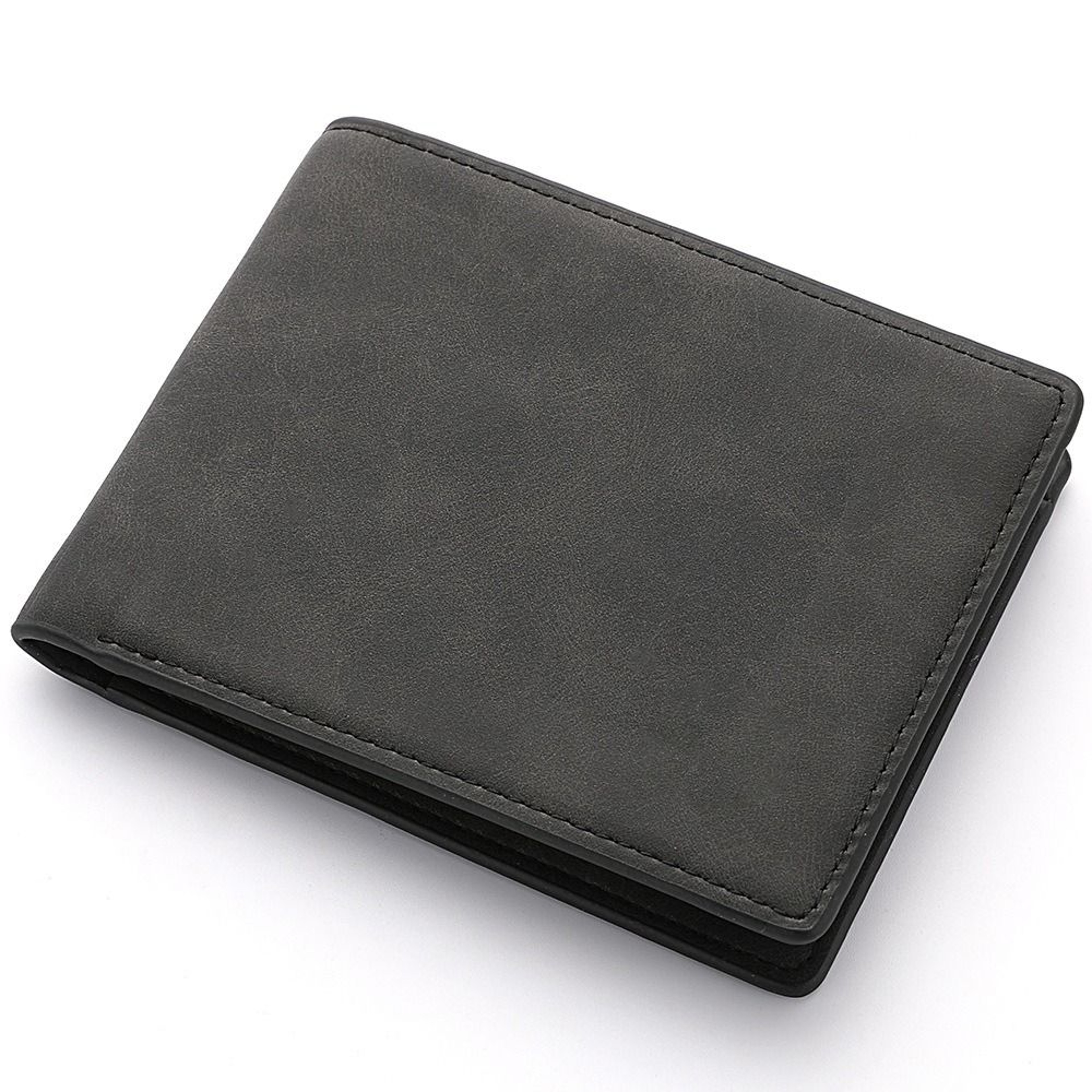 Multi-card Slot Men Wallet Fashion Folding Large-capacity Coin Purse PU Leather Short Purse – view 7
