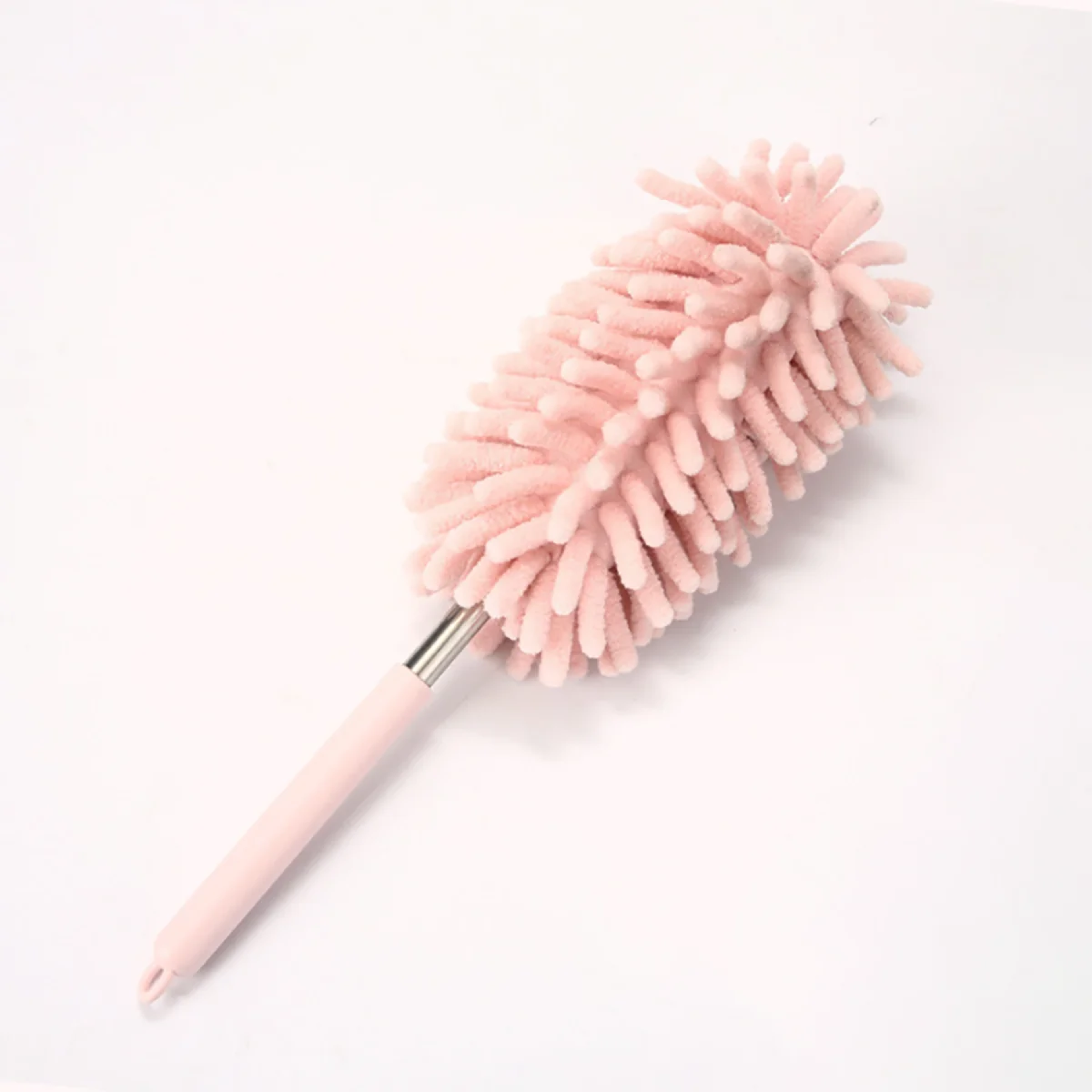 Telescopic Duster Extendable Handle Feather Dust Brush Cobweb Cleaner For Home And Car Use 0
