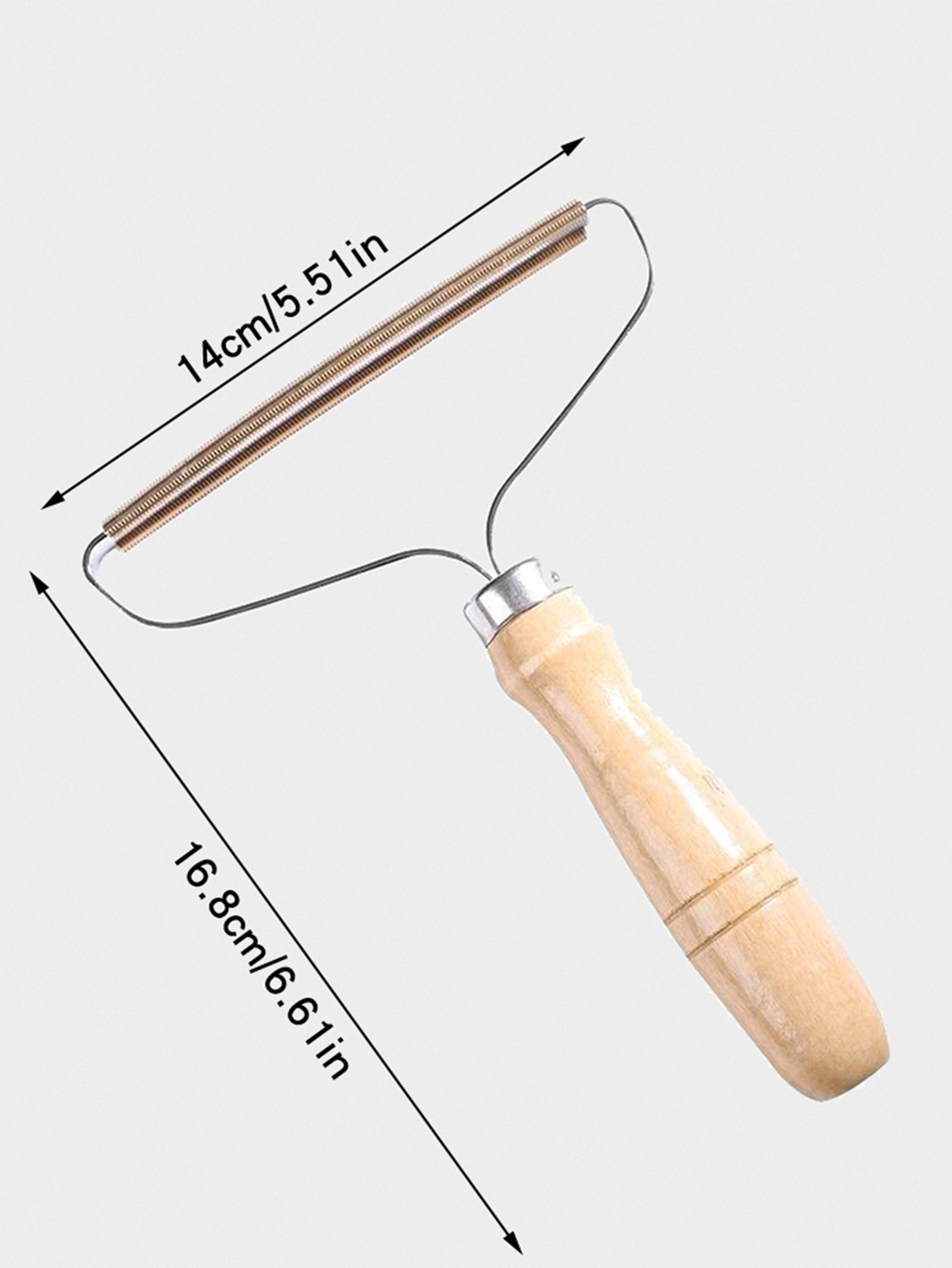 Double-Sided Shaver for Clothes, Non-Damaging Wool Coat Pilling Removal Knife Head – view 7