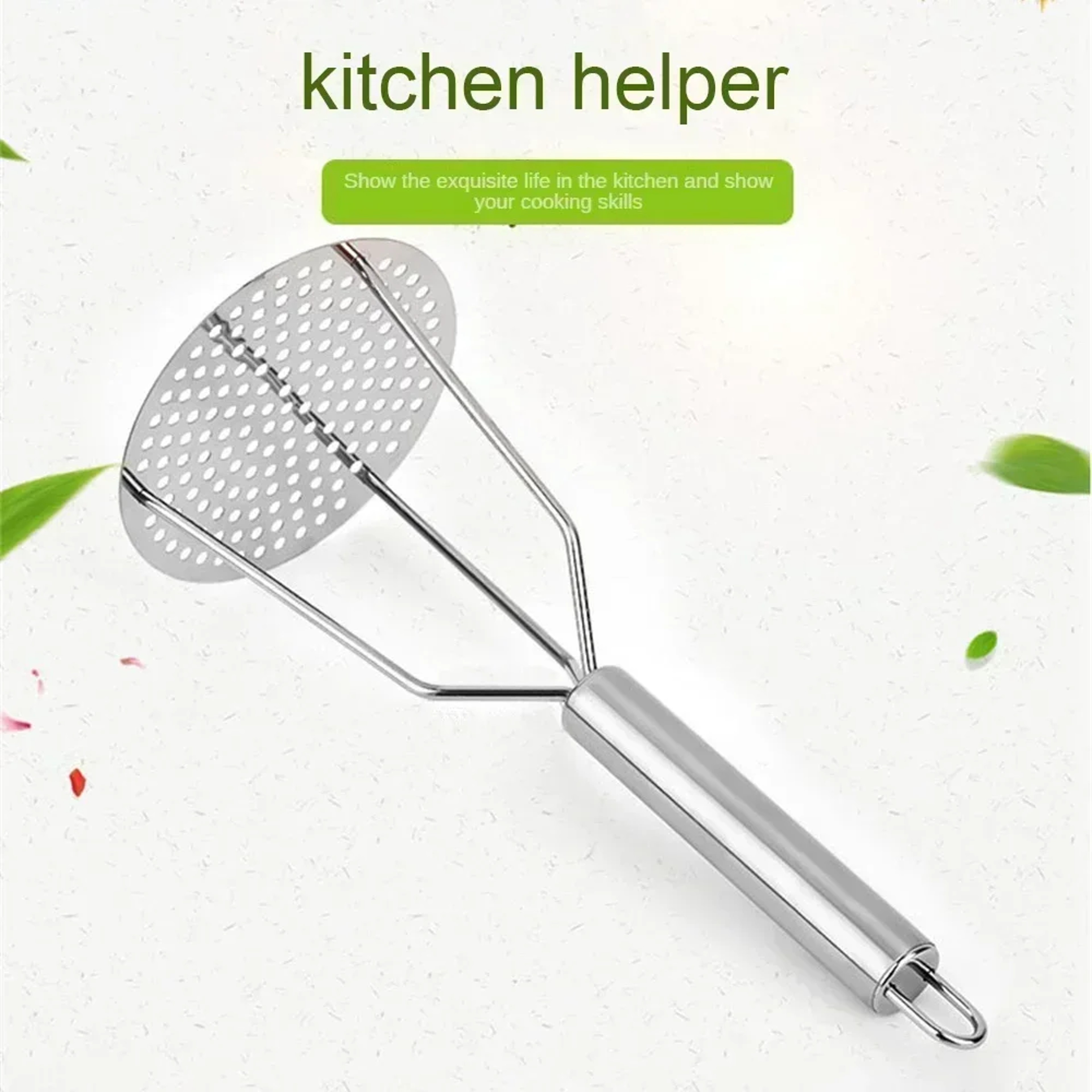 Vegetable Fruit Press Maker, Stainless Steel Potato Masher, Kitchen Accessories Kitchen Tool Gadget Kitchen Accessories – view 4