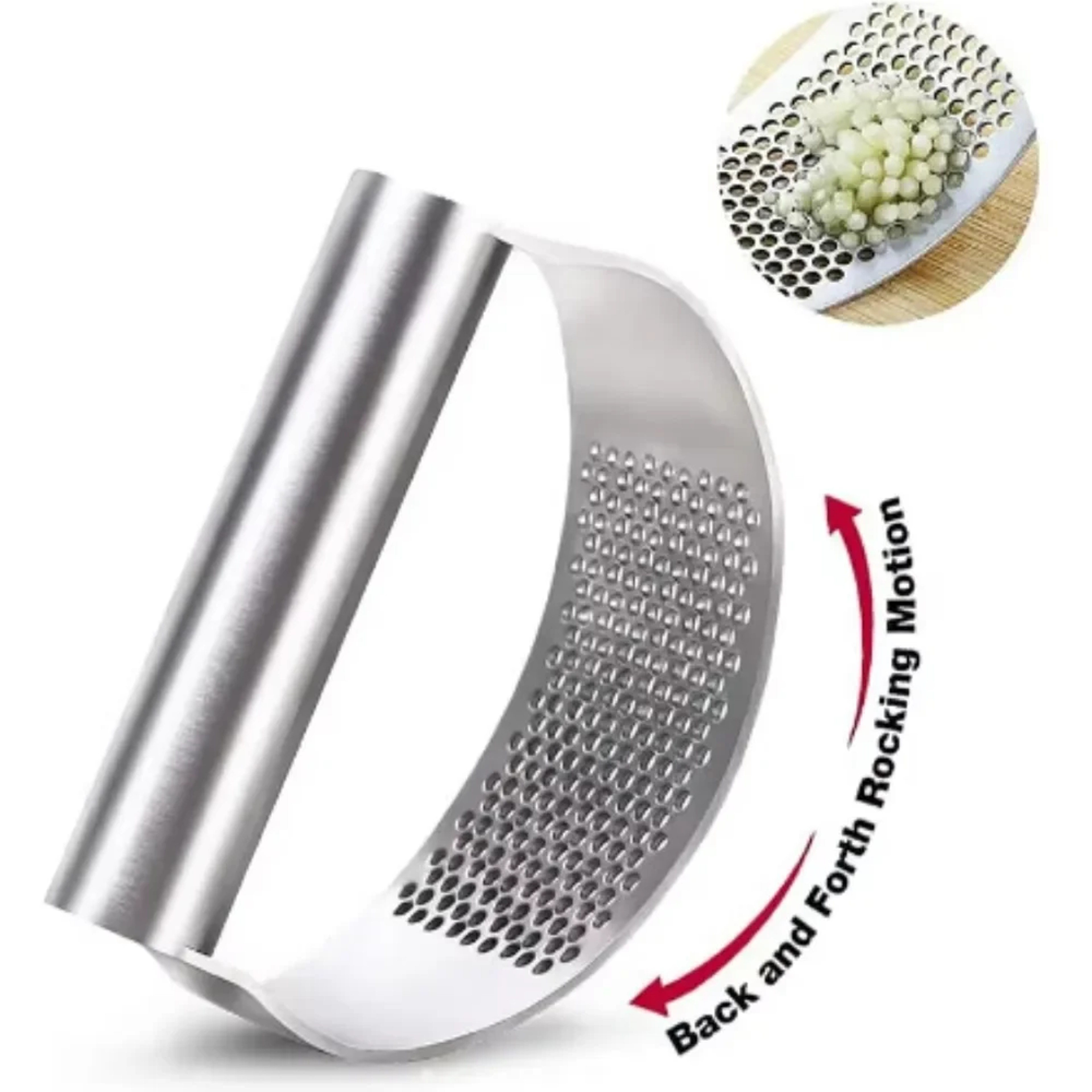 Garlic Press Squeezer, Chopping Tool, Kitchen Chopping Garlic Tool Fruit Vegetable Tools Kitchen Gadget Accessories – view 5