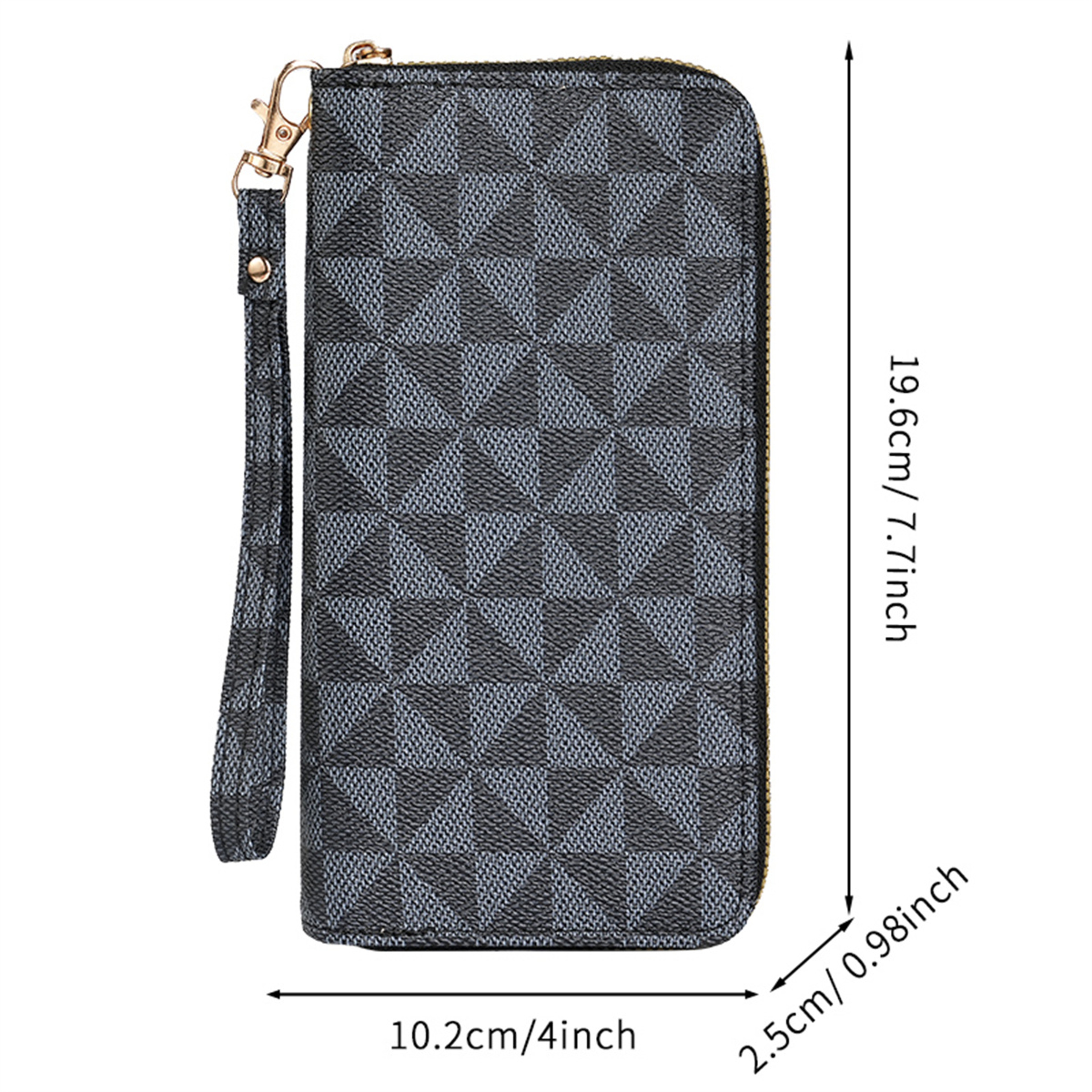 Spring New Cross-Border Long Wallet for Men and Women, Fashion Coin Clutch, Card Holder – view 6