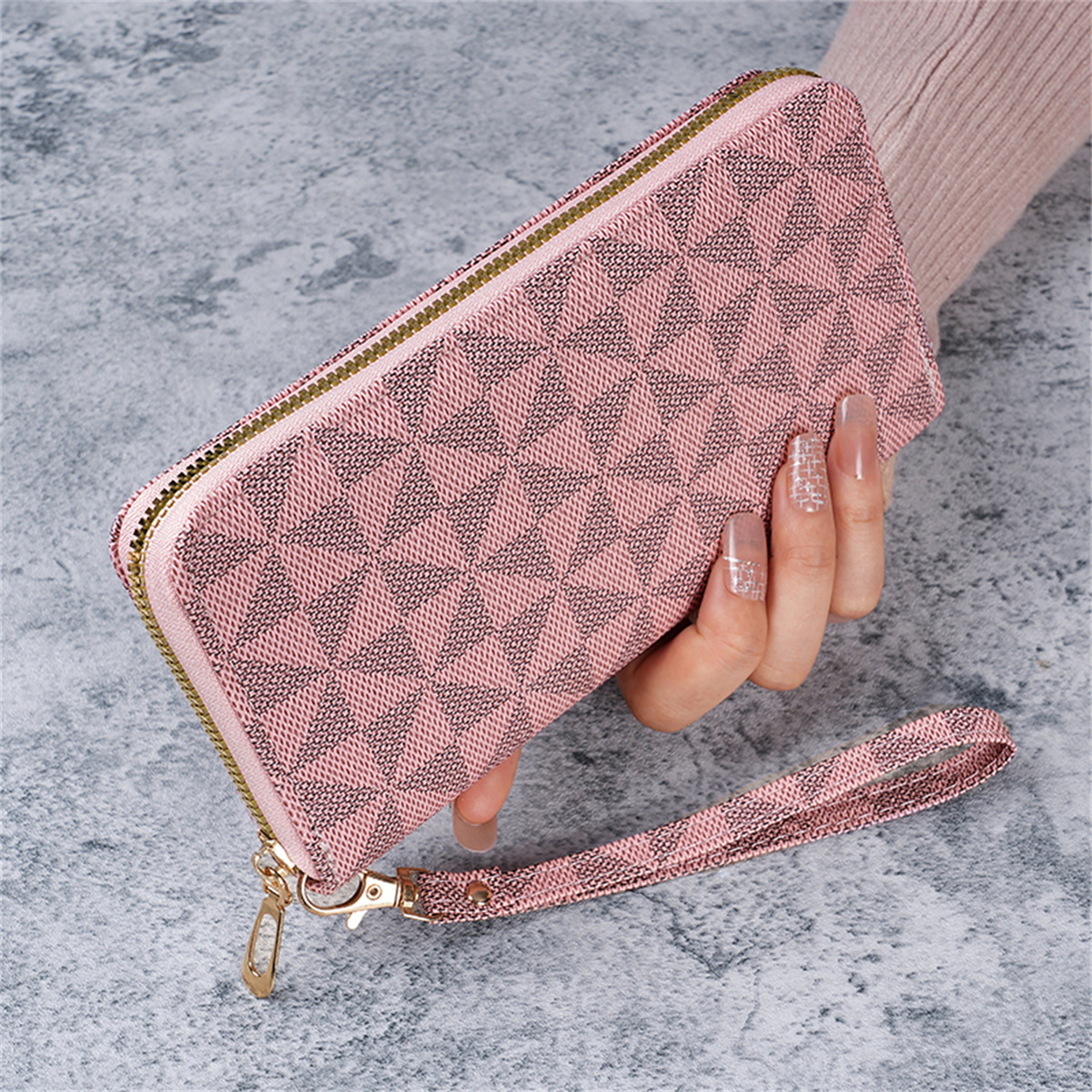 Spring New Cross-Border Long Wallet for Men and Women, Fashion Coin Clutch, Card Holder – view 10