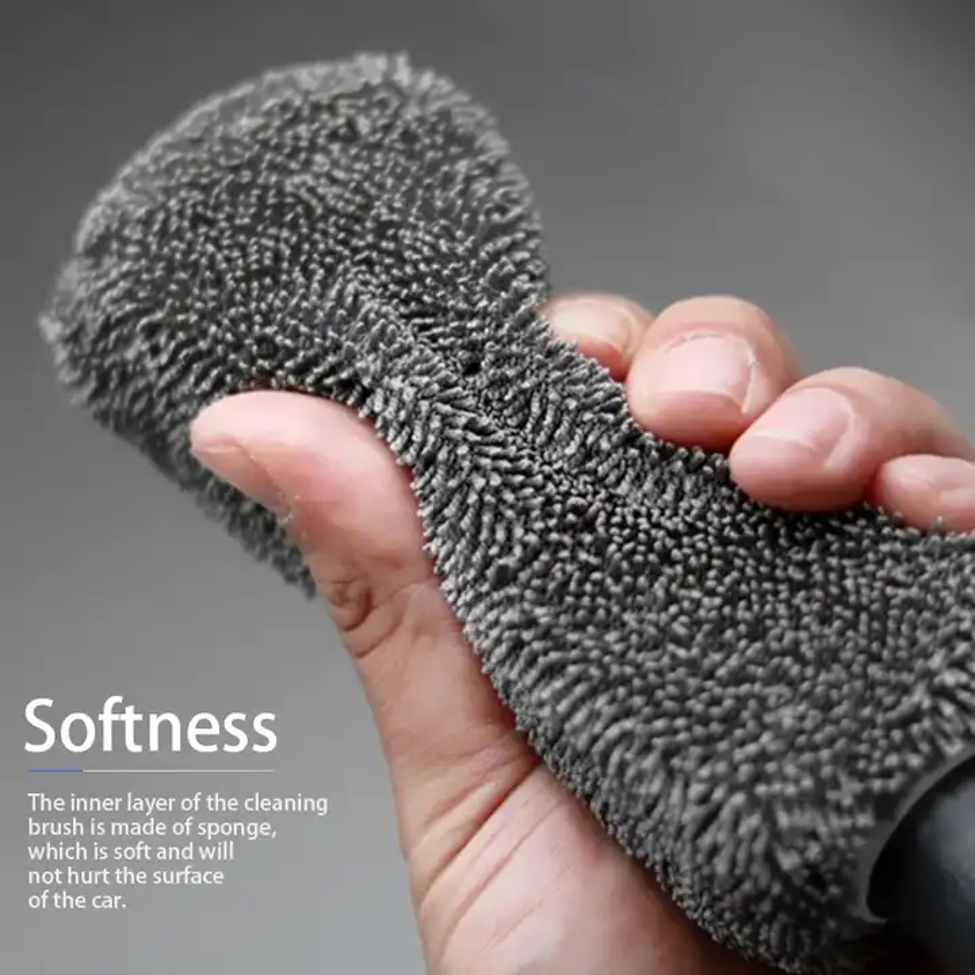 Tire Rim Clean Brush, Professional Car Wheel Cleaning, Wet Dry Wheel Tire Rim Clean Brush Goods Accessory – view 6