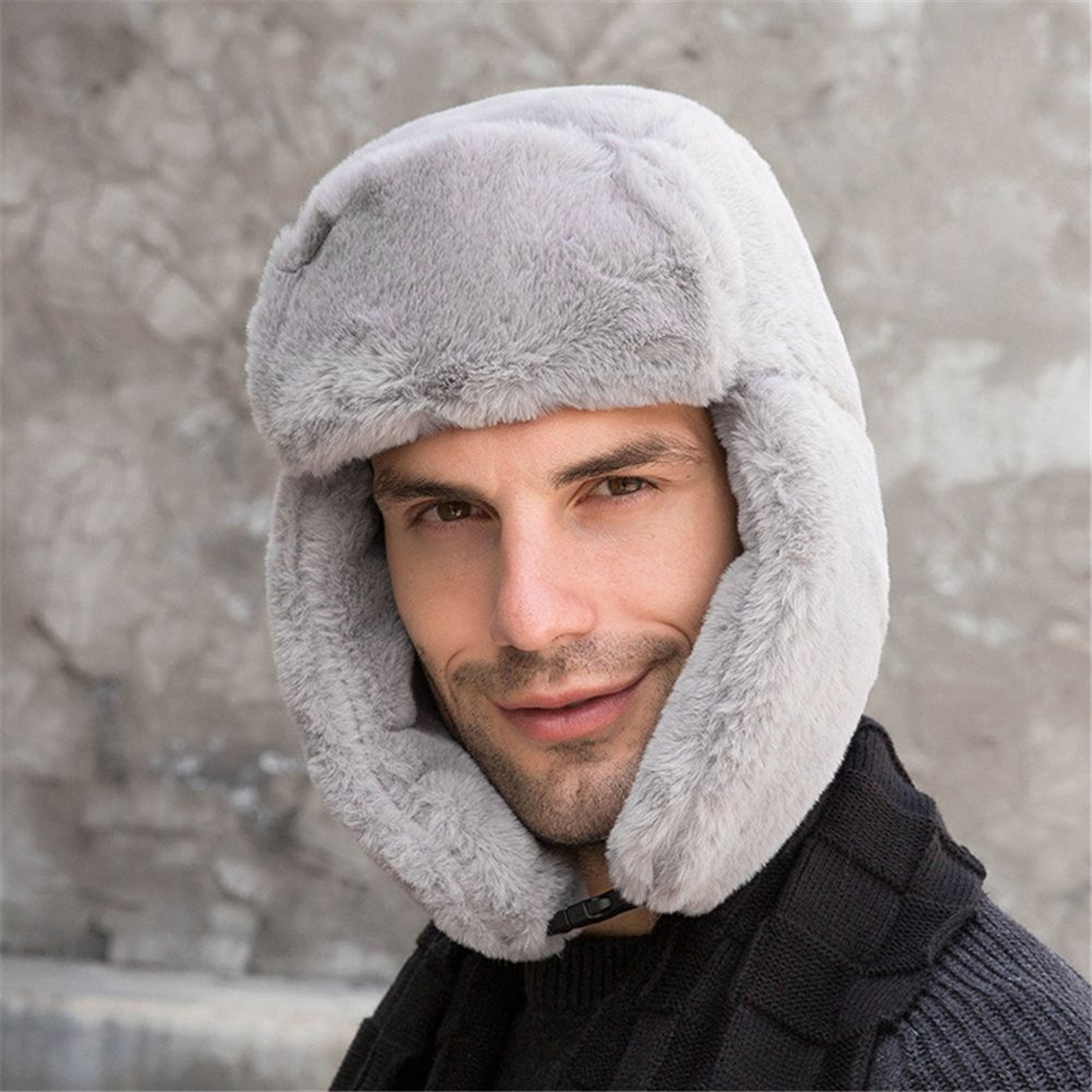 Thick Bomber Hat Russian Winter Trapper Earflap Ushanka Snow Cap 1