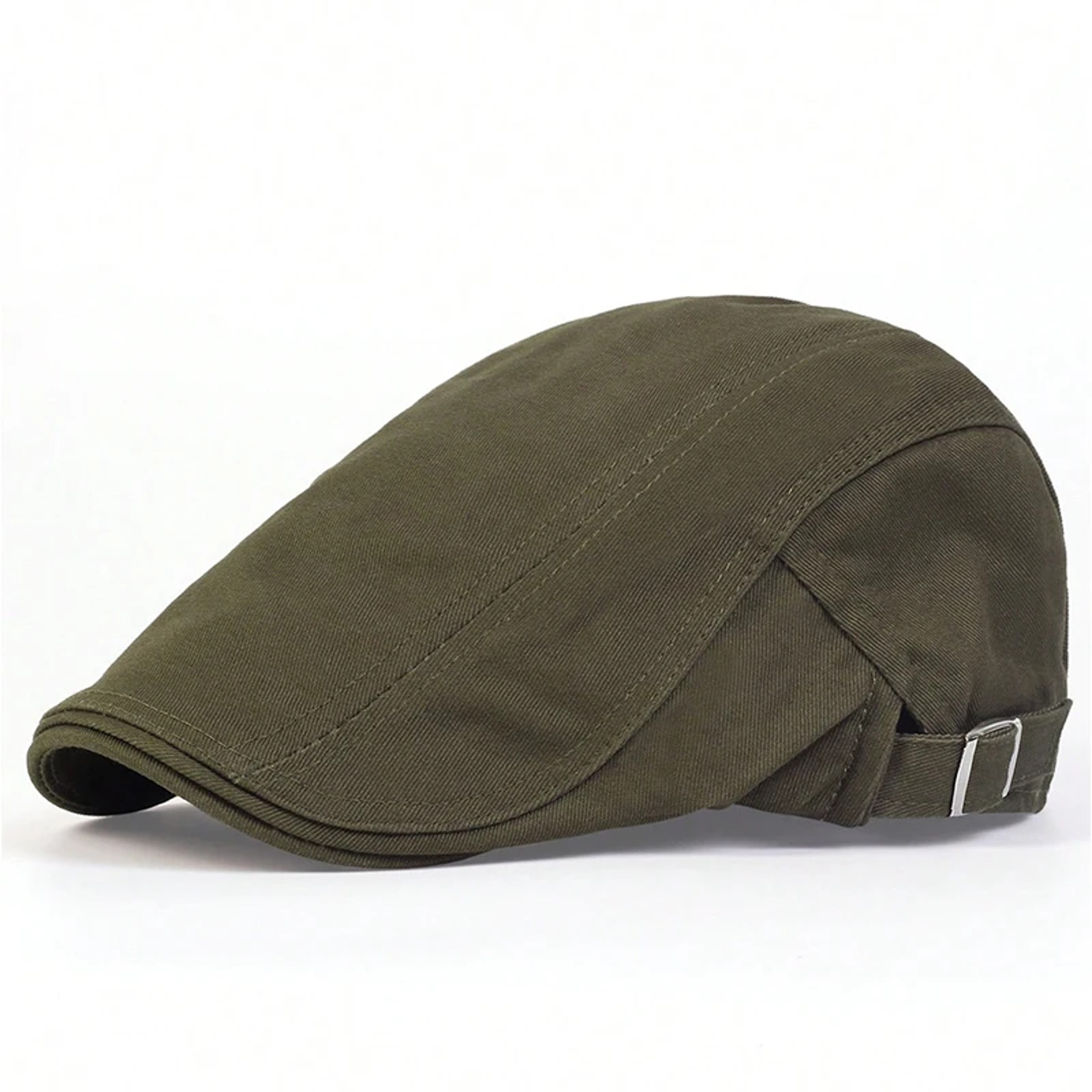 Adjustable Men Solid Color Berets Newsboy Cap Summer Flat Hat Spring And Summer Adjustable Flat Cap 6