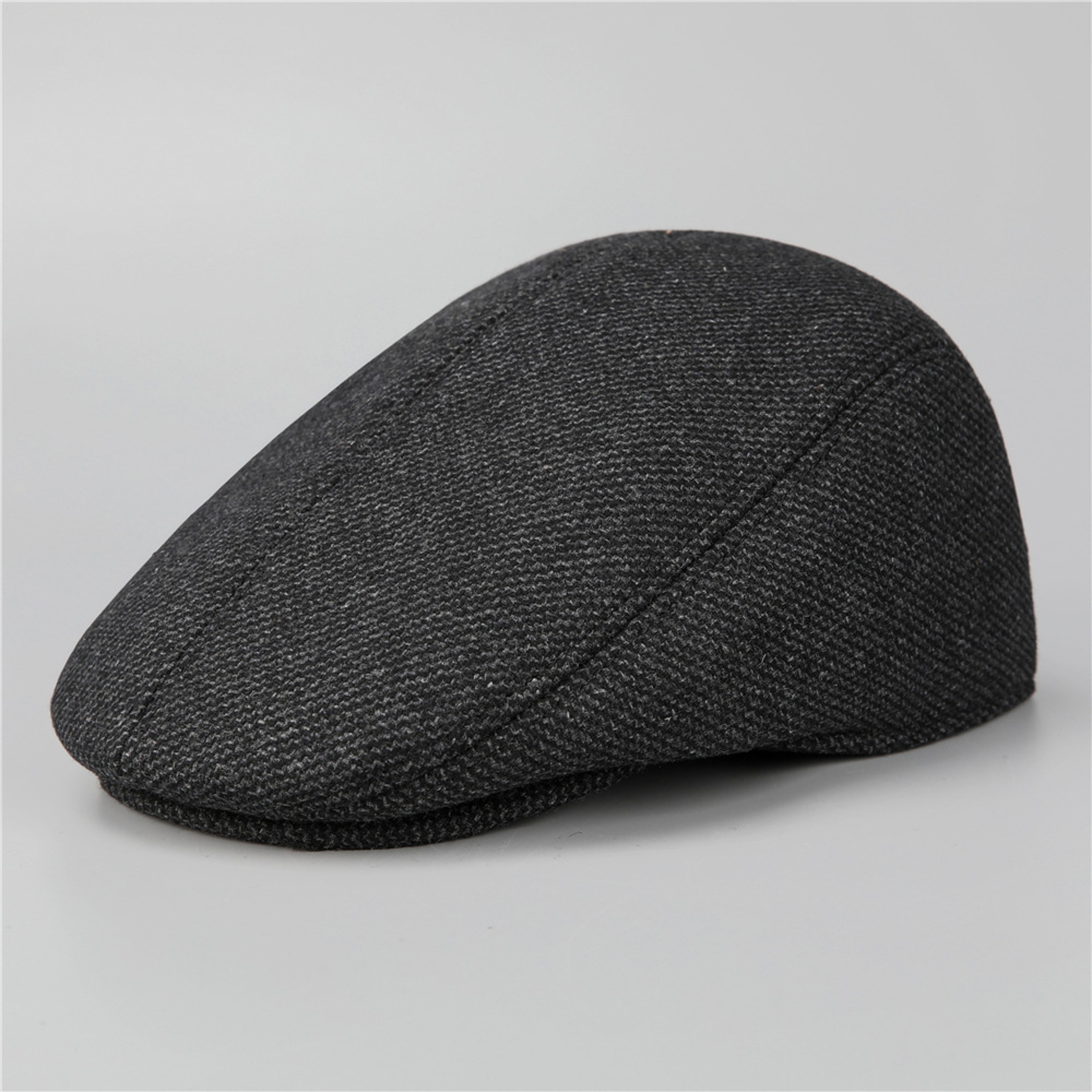 Wool Blend Peaked Hat Winter Thermal Ear Flap Cap For Men Cold Weather Outdoor Sports Hunting Hat 3