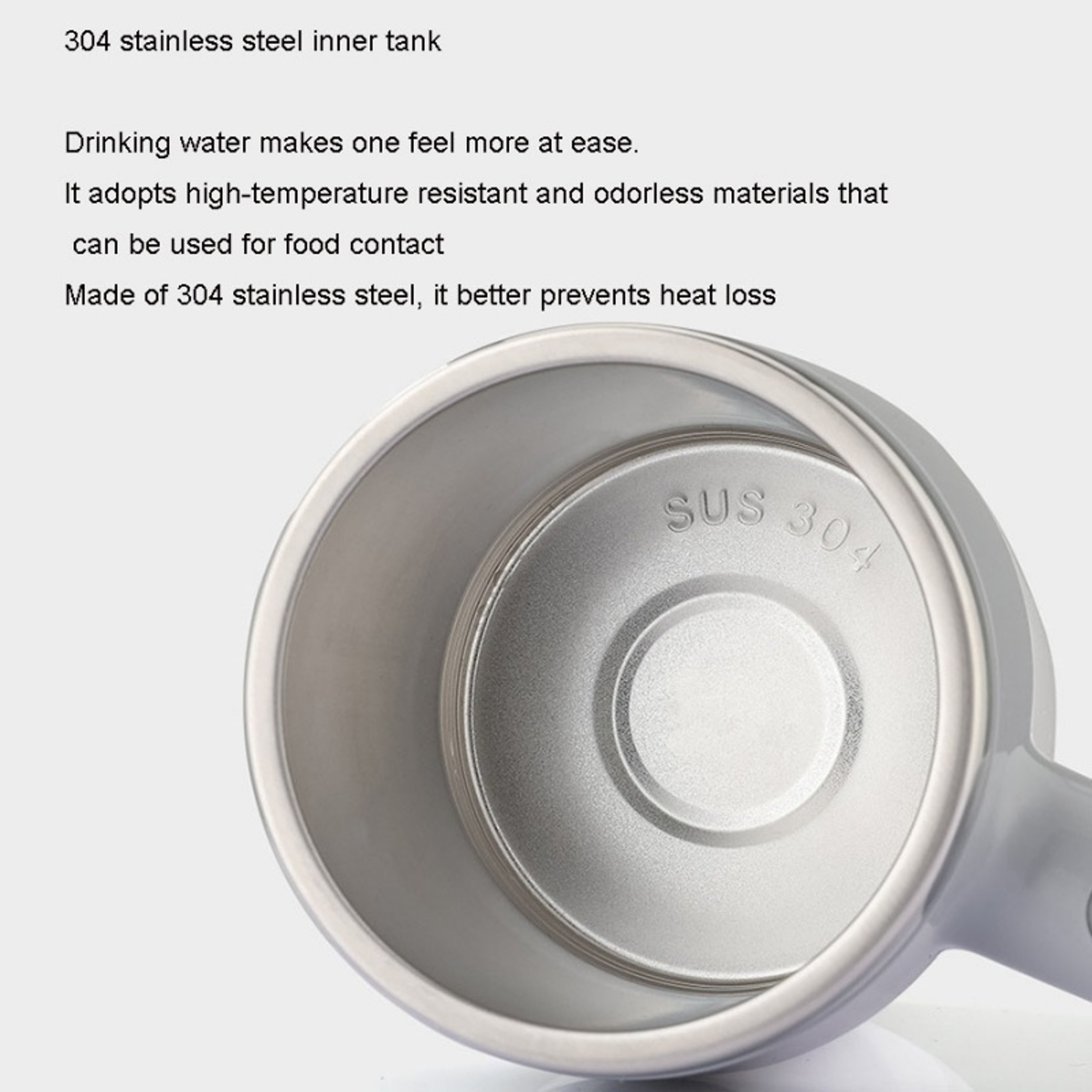 Wireless Coffee Cup, Practical Rechargeable Fully Automatic Mixing Mug The Style Is Novel and The Wireless Coffee Cup – view 6