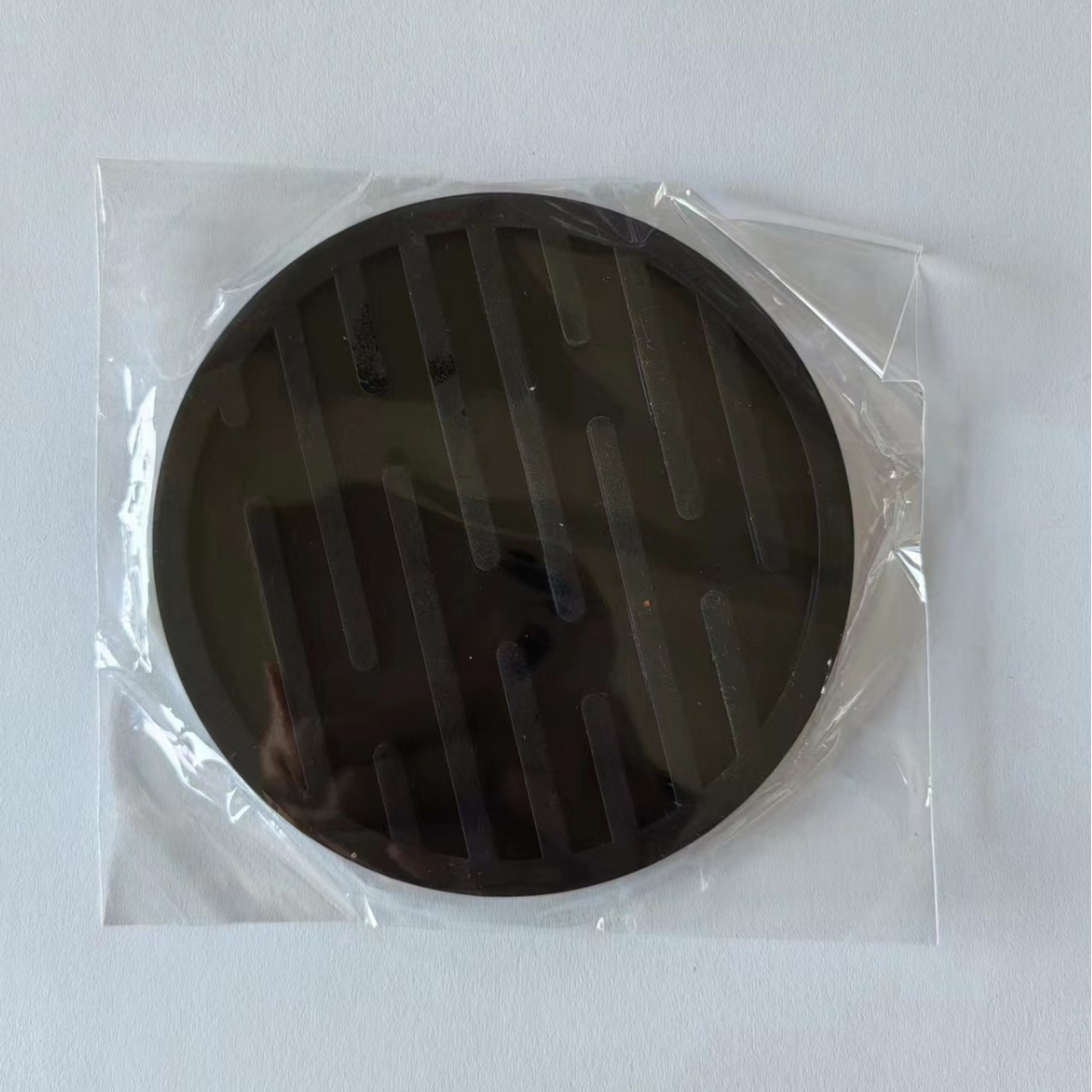 Heatresistant Silicone Coaster Antislip Round Striped Beverage Coaster Waterdraining Coasters 4