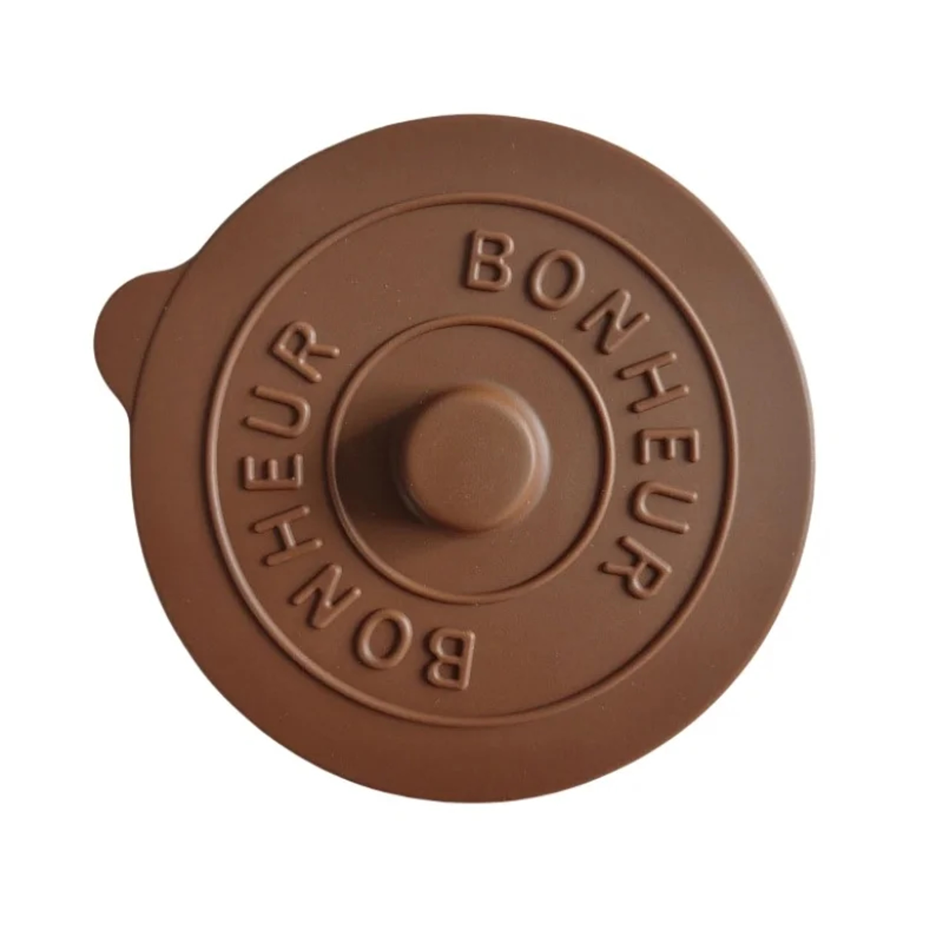 Round Creative Water Cup Lid, Simple Silicone Rubber Cover with Concave Embossed Letters, Leak-Proof – view 7