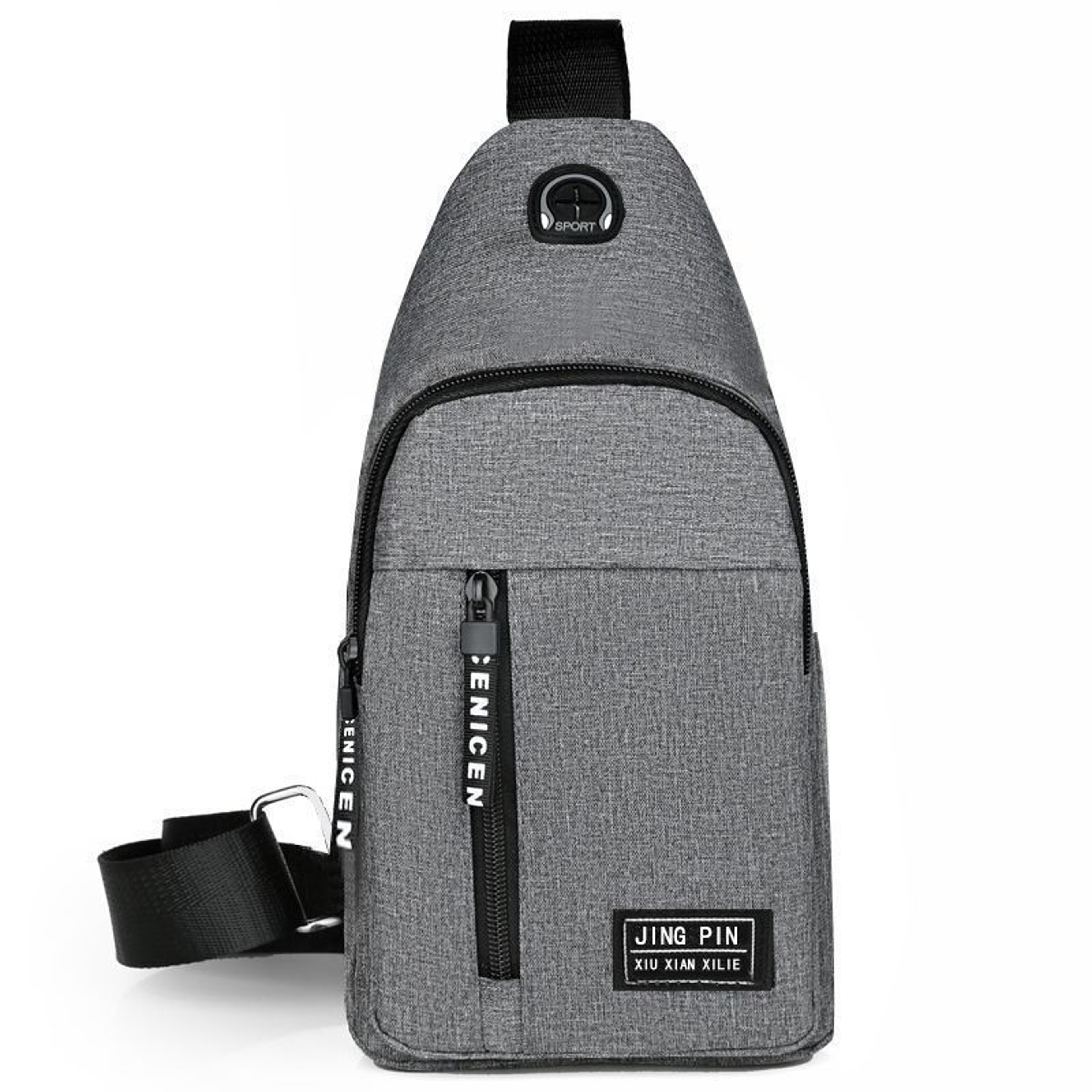 Mens Multifunctional Chest Bag Crossbody Sling Bag Fashionable Shoulder Bags For Travel 2