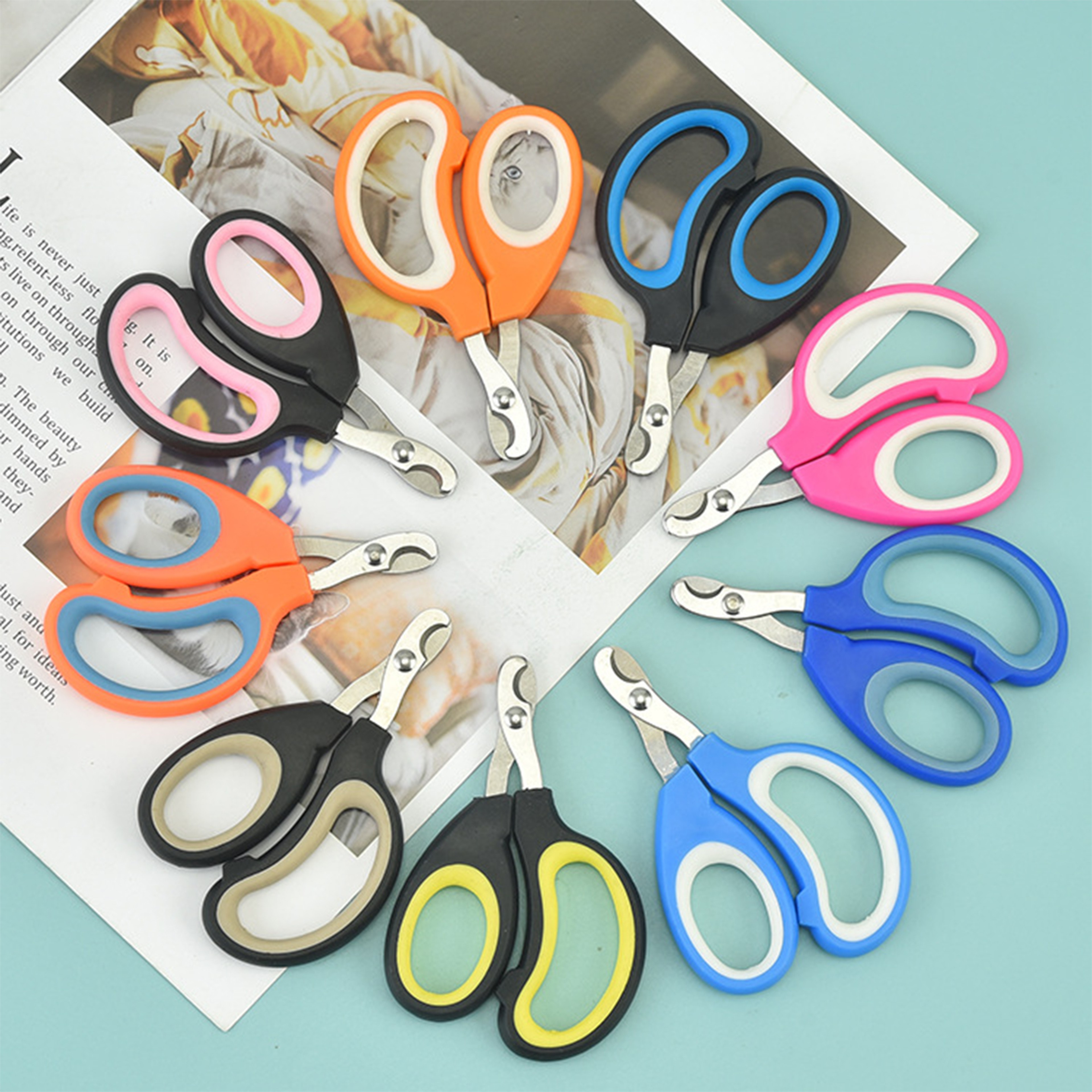 Cat Nail Clippers For Indoor Cats Cats And Dogs Pets Nail Clippers Rabbit Trimmers With Safety Guar 3