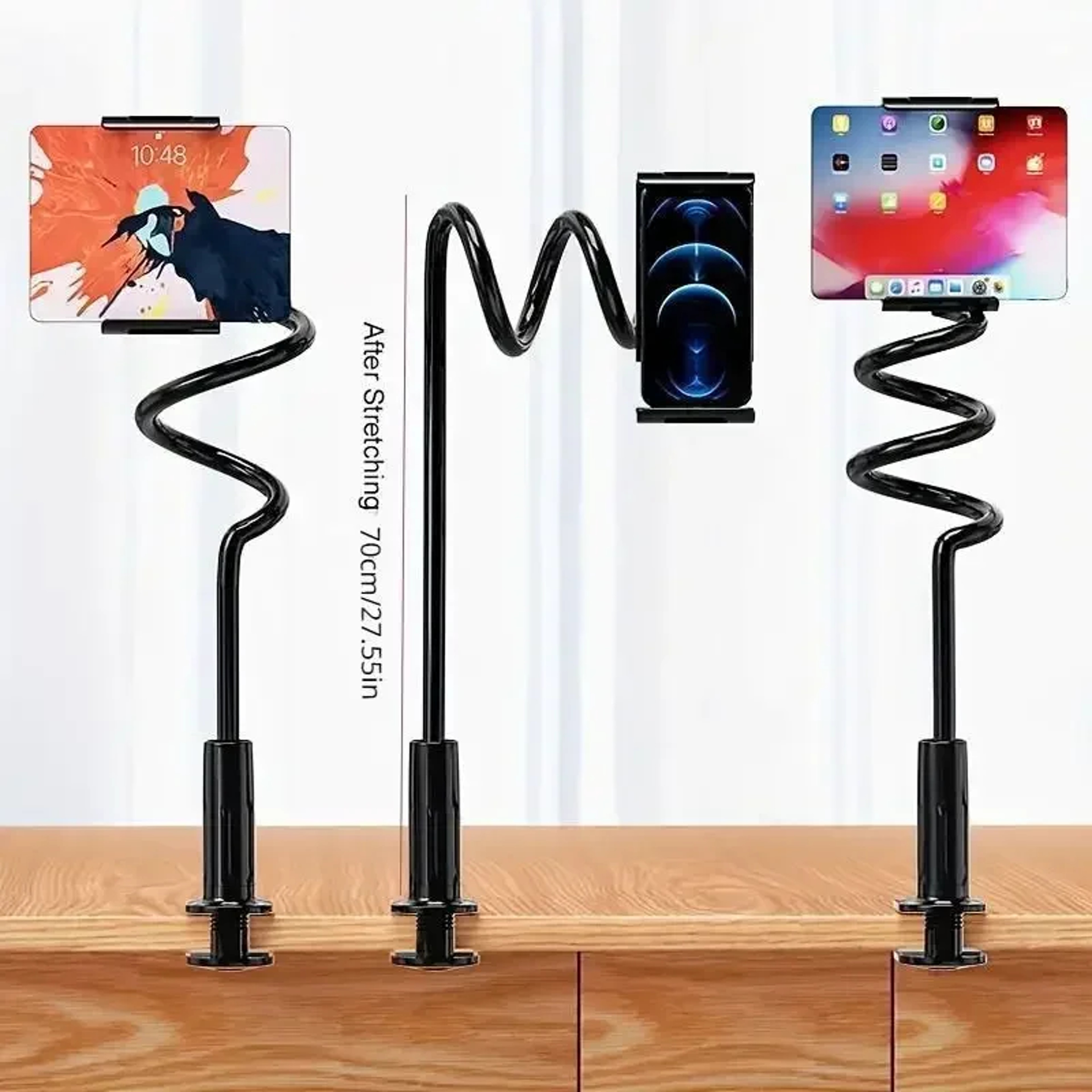 Lazy Bedside Ipad Tablet Holder Mobile Phone Stand Desktop Cantilever Support Bracket For Cooking W