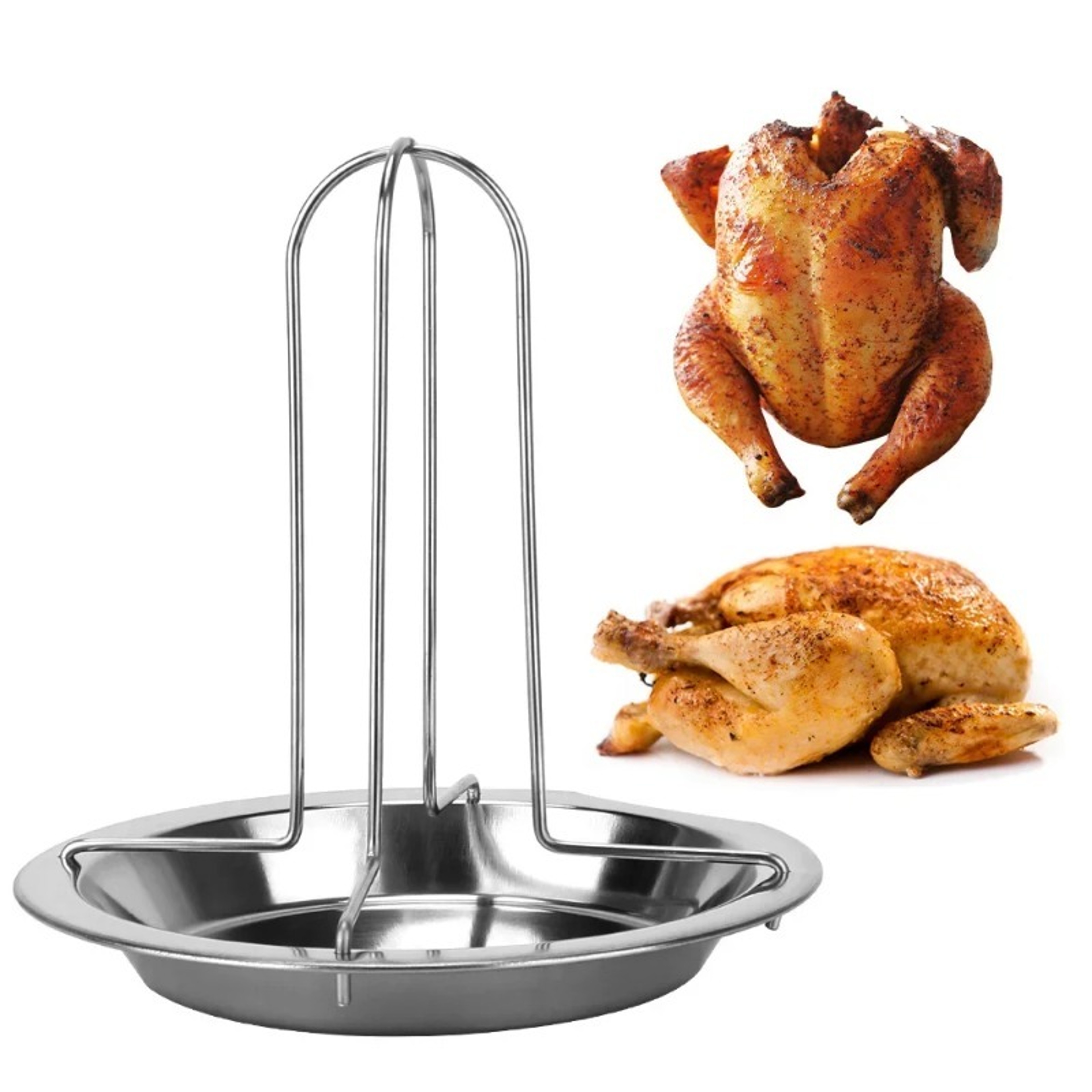 Outdoor Barbecue Tools Stainless Steel Roast Chicken Grill For Kitchen Outdoor Camping Barbecue Gri 0