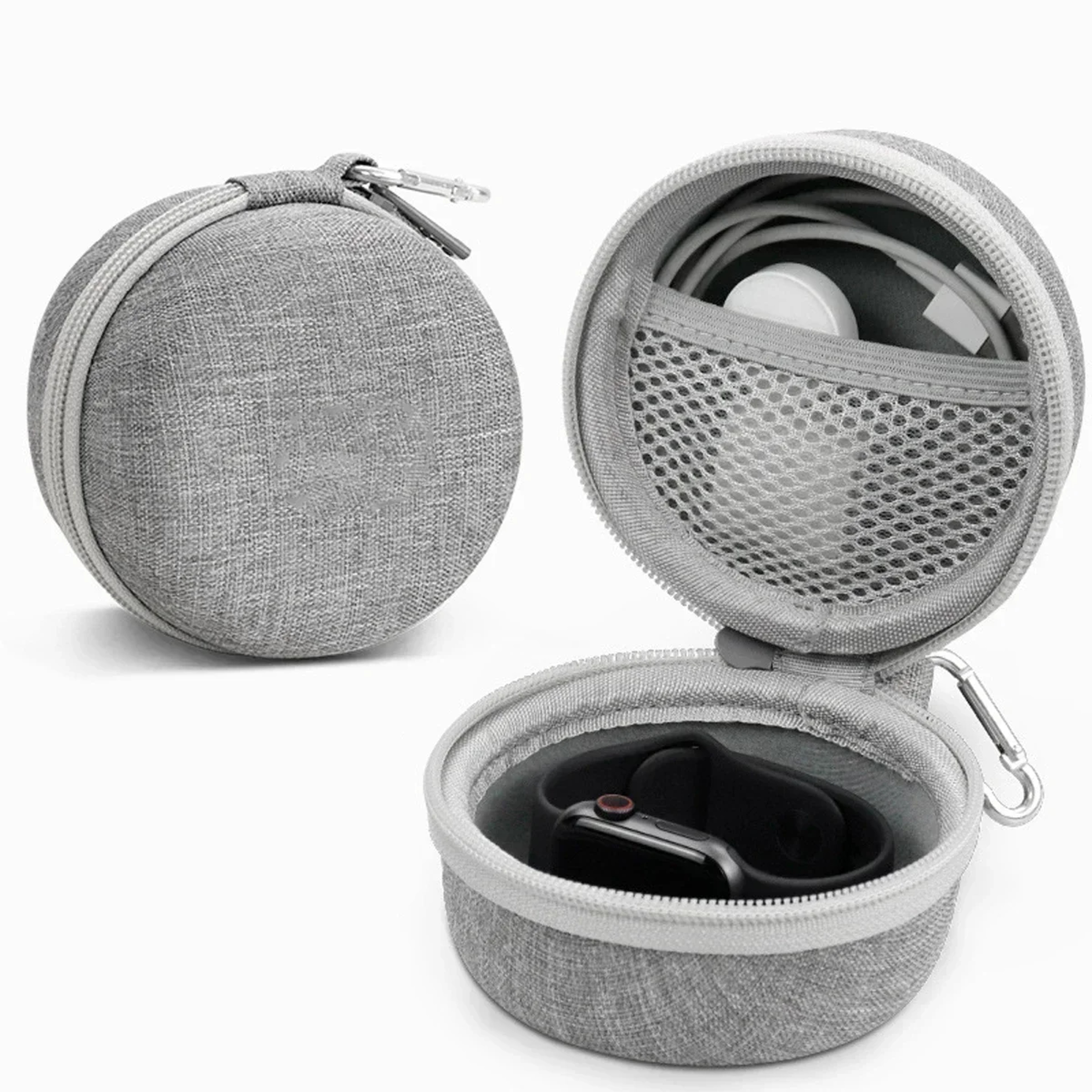 Apple Watch Organizer Charger Data Cable Headphone Storage Bag Hard Shell Cover For Watch 0