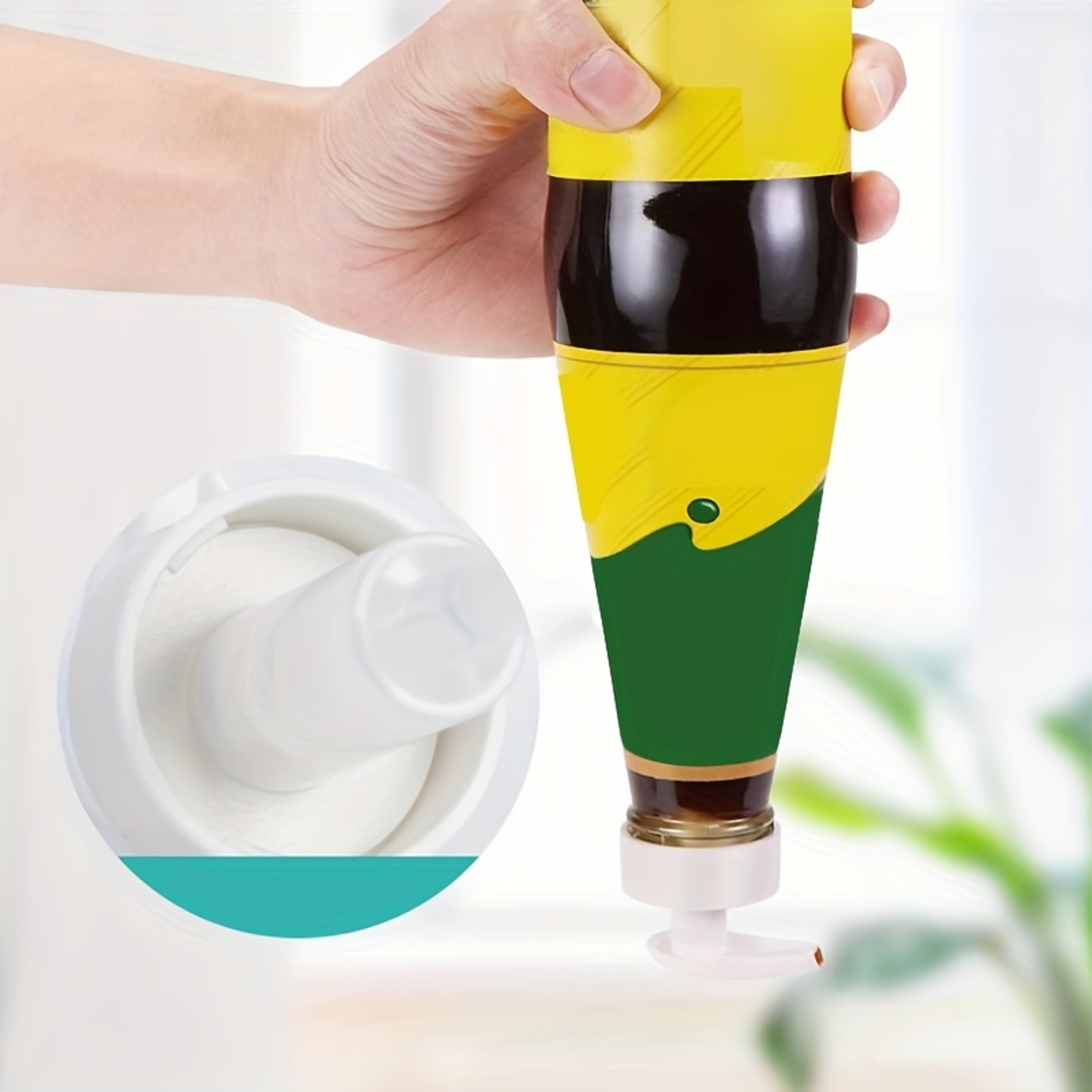 Household Oil Pump Head Kitchen Sauce Extruder For Oyster Oil Universal Pressure Pump For Oil Dispe 3