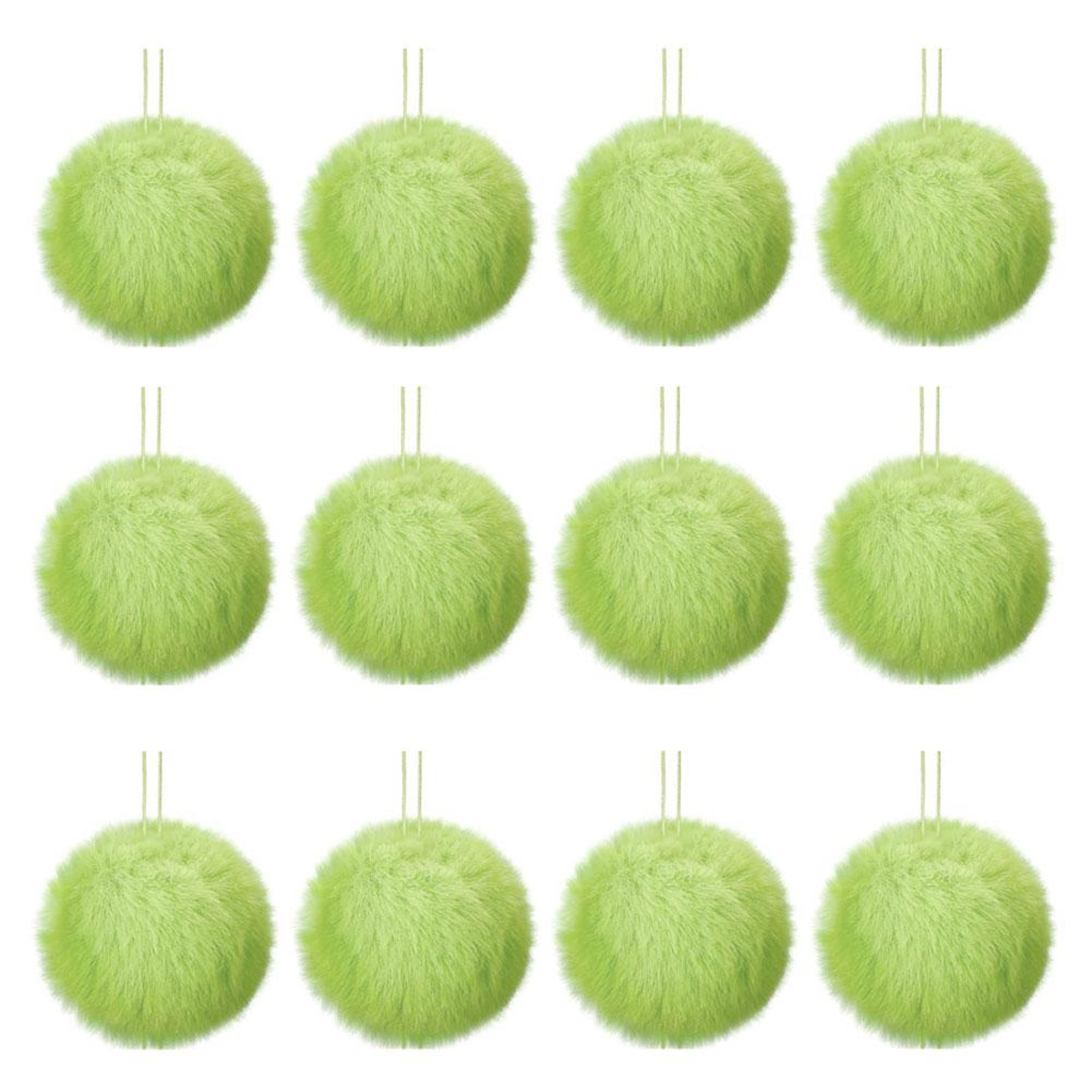 Plush Christmas Ball, Christmas Tree Decoration, Christmas Party Decor, Holiday Furnishings, Tree Home Decor Set – view 7