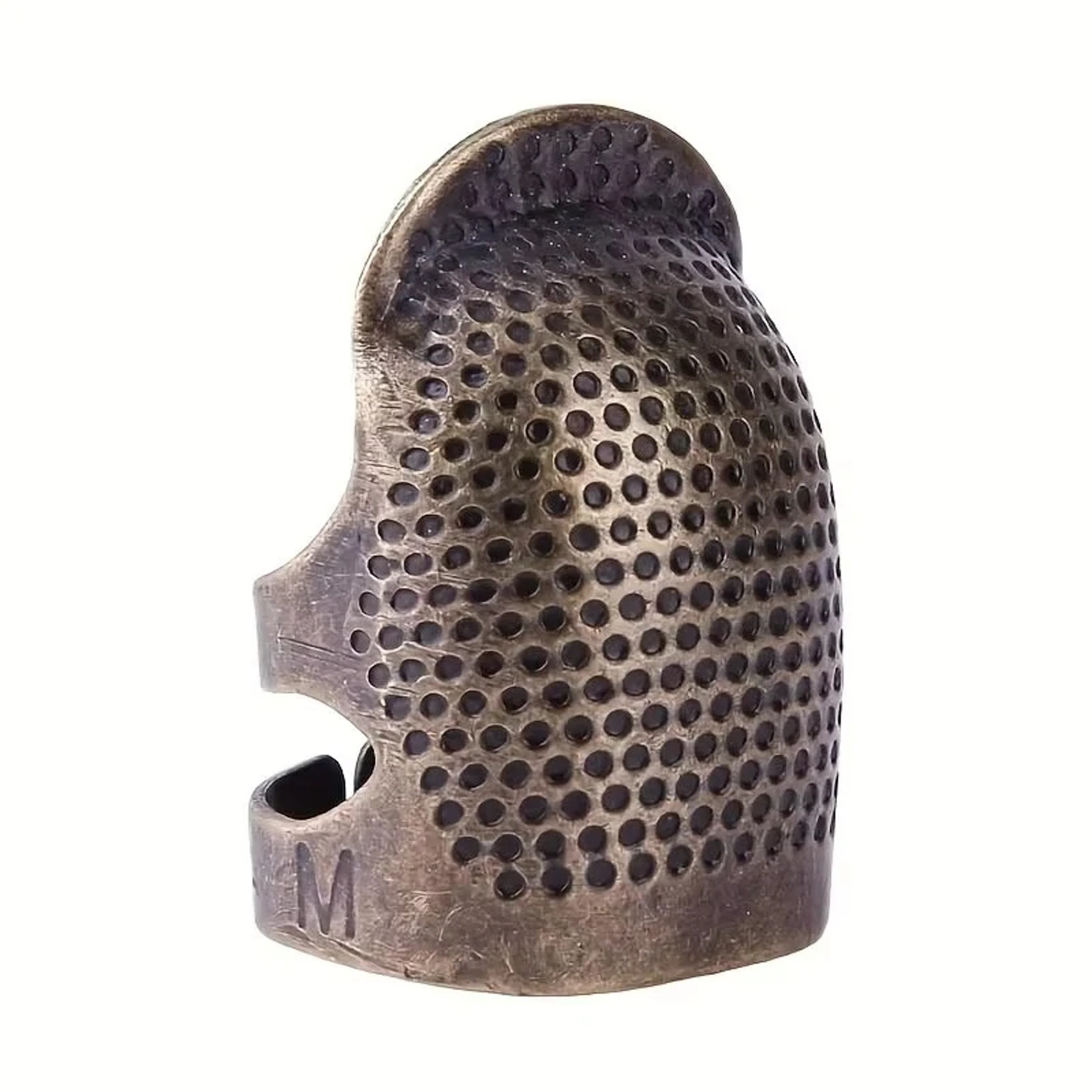 Vintage Adjustable Thimble , Non-Slip Needle Ring, Finger Sleeve for Hand Sewing – view 6