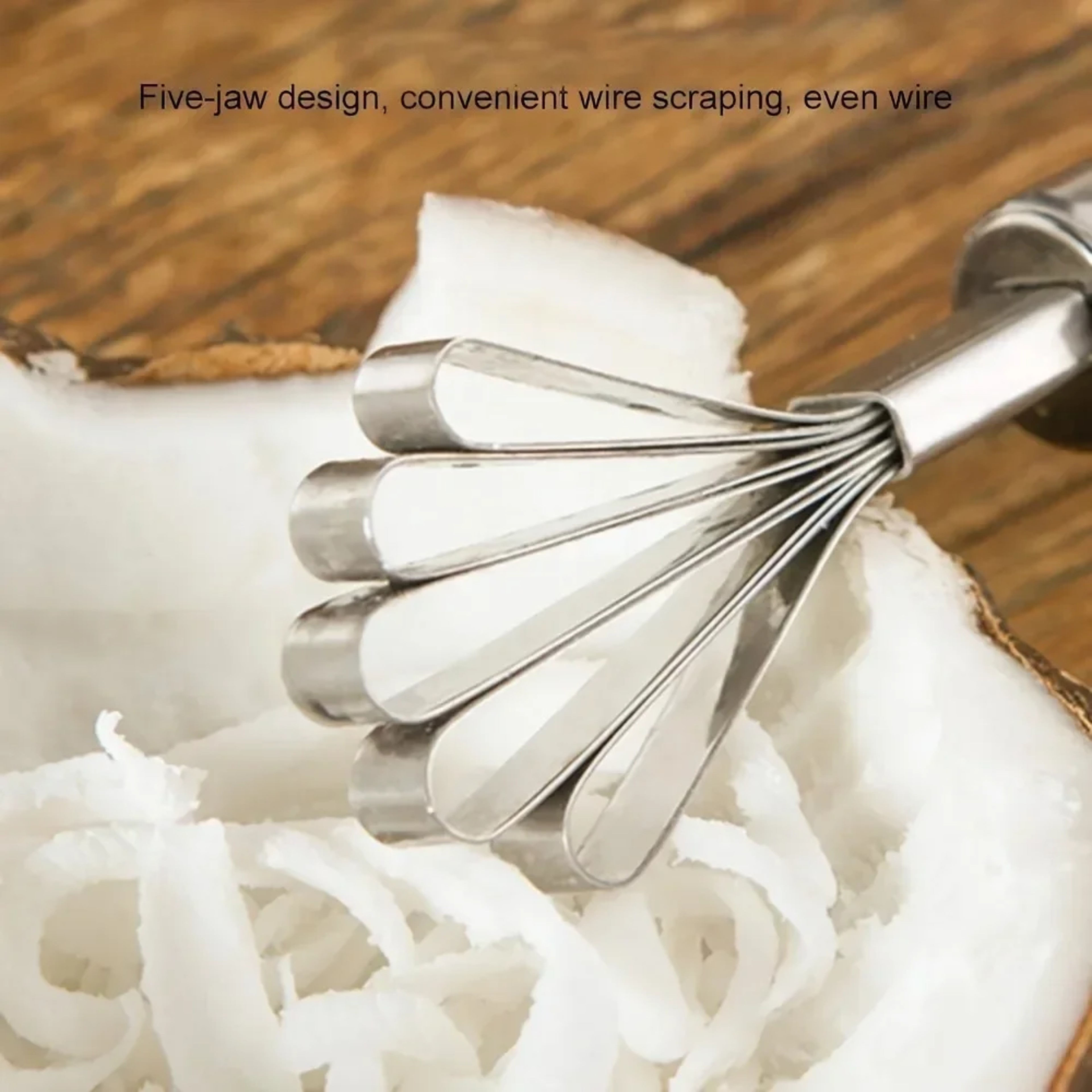 Fruit Spoon Planer, Melon and Coconut Seed Remover, Stainless Steel Scraper – view 6