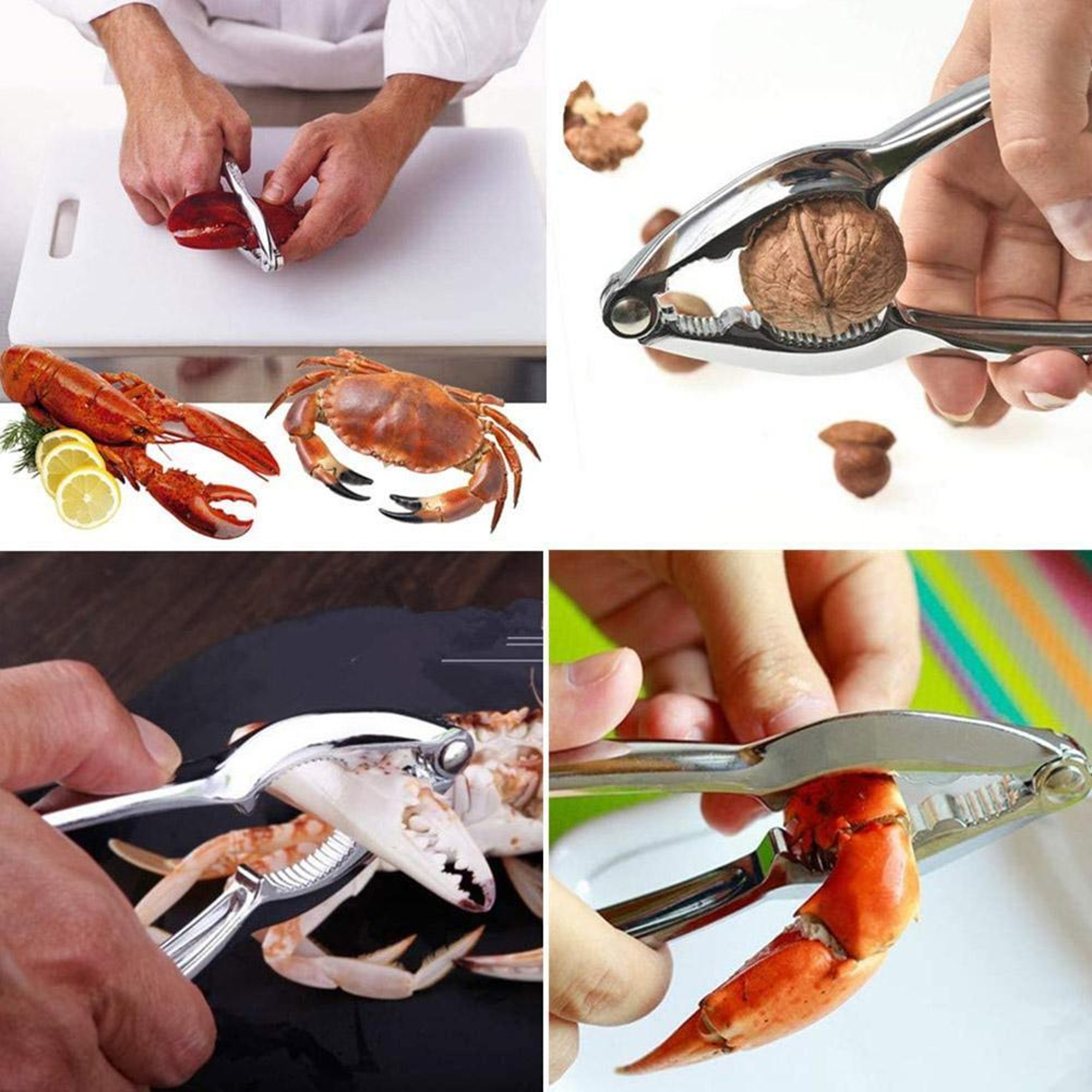New Style Nut Cracker Tool Walnut Sheller Clip Convenient For Pecans Almonds Brazil Nuts 4