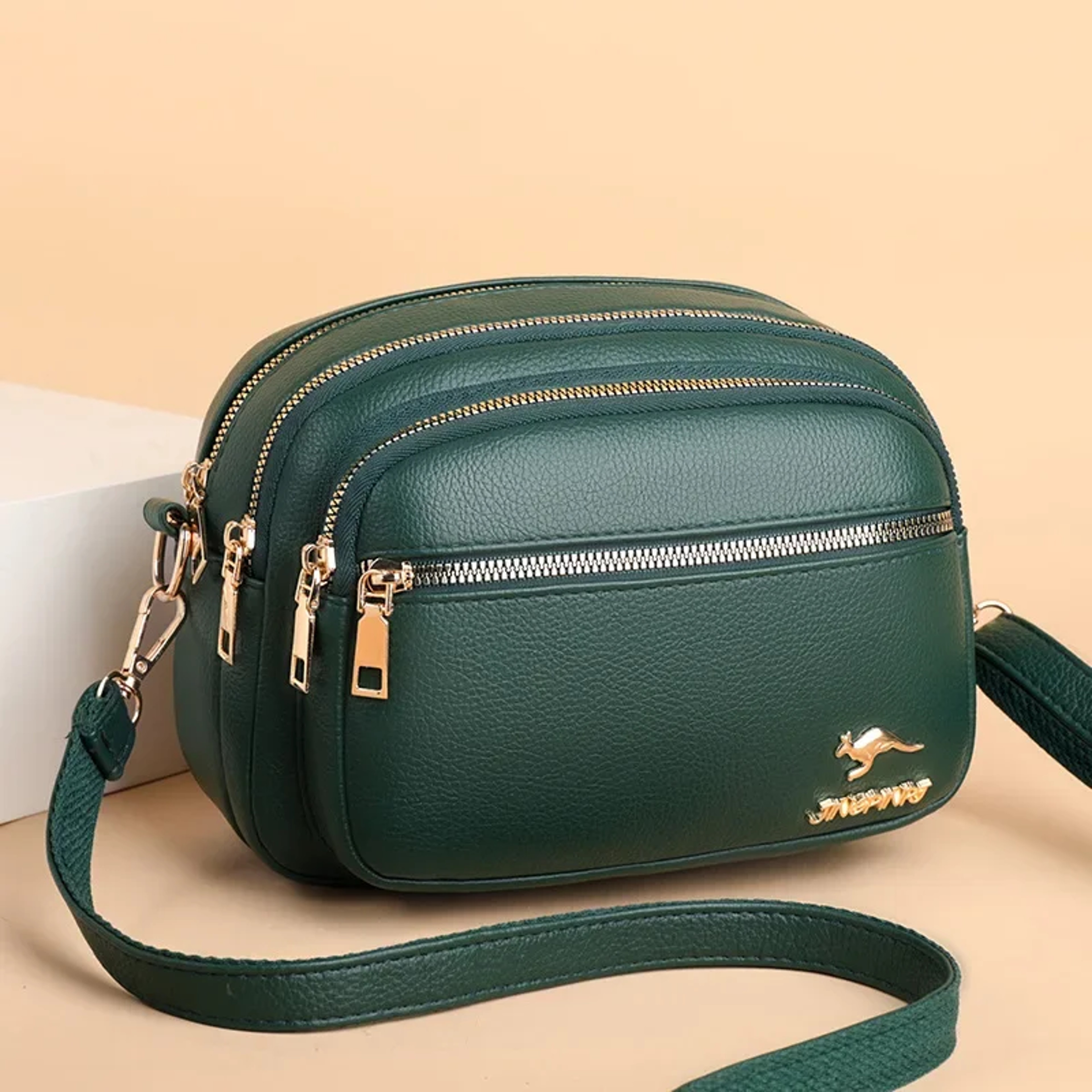 Luxury Ladies Handbag With Multipocket Design High Quality Soft Leather Shoulder Messenger Bag 7