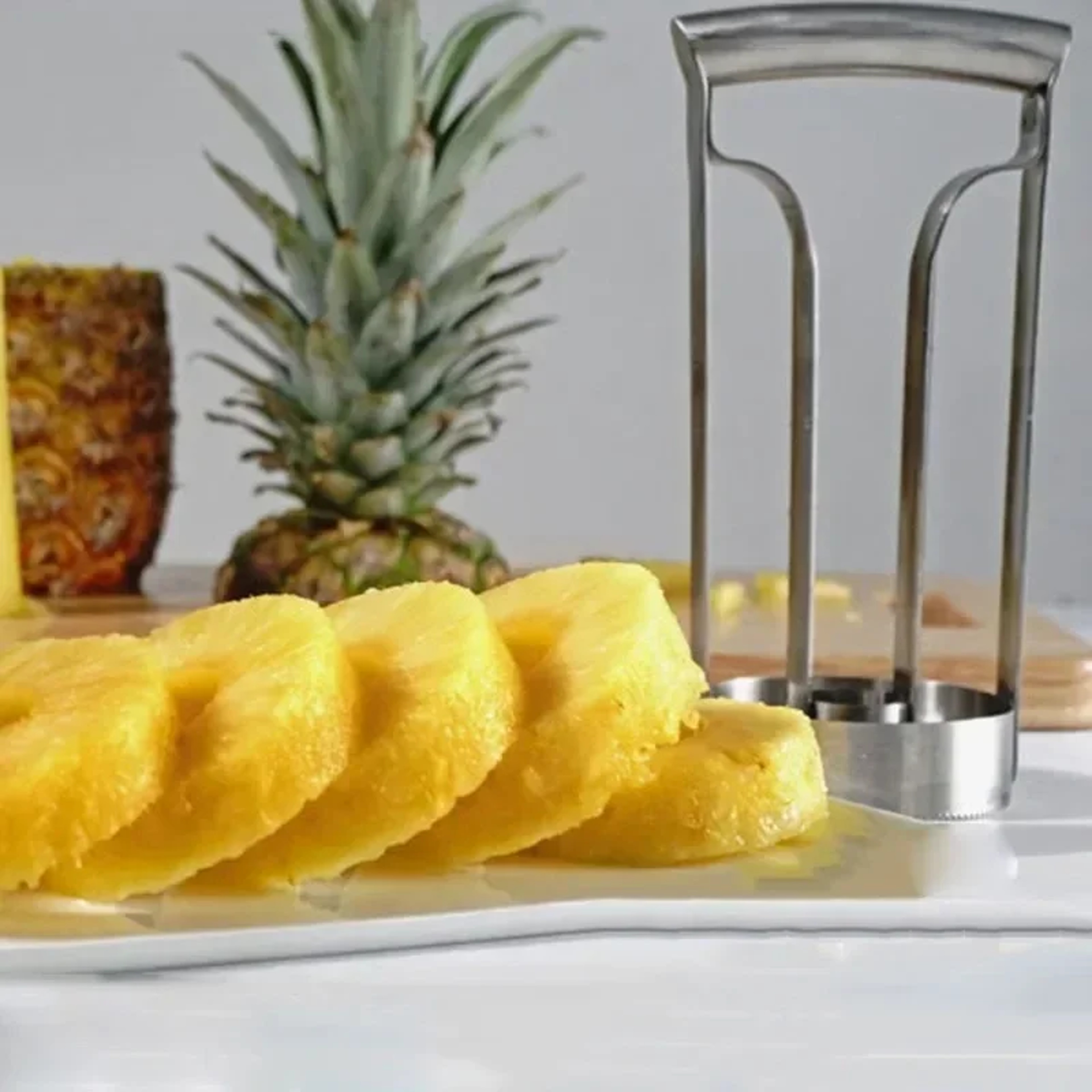Pineapple Peeler Tool, Stainless Steel Fruit Knife Peeler for Household Use, Eye Cutting Pineapple Gadget – view 4