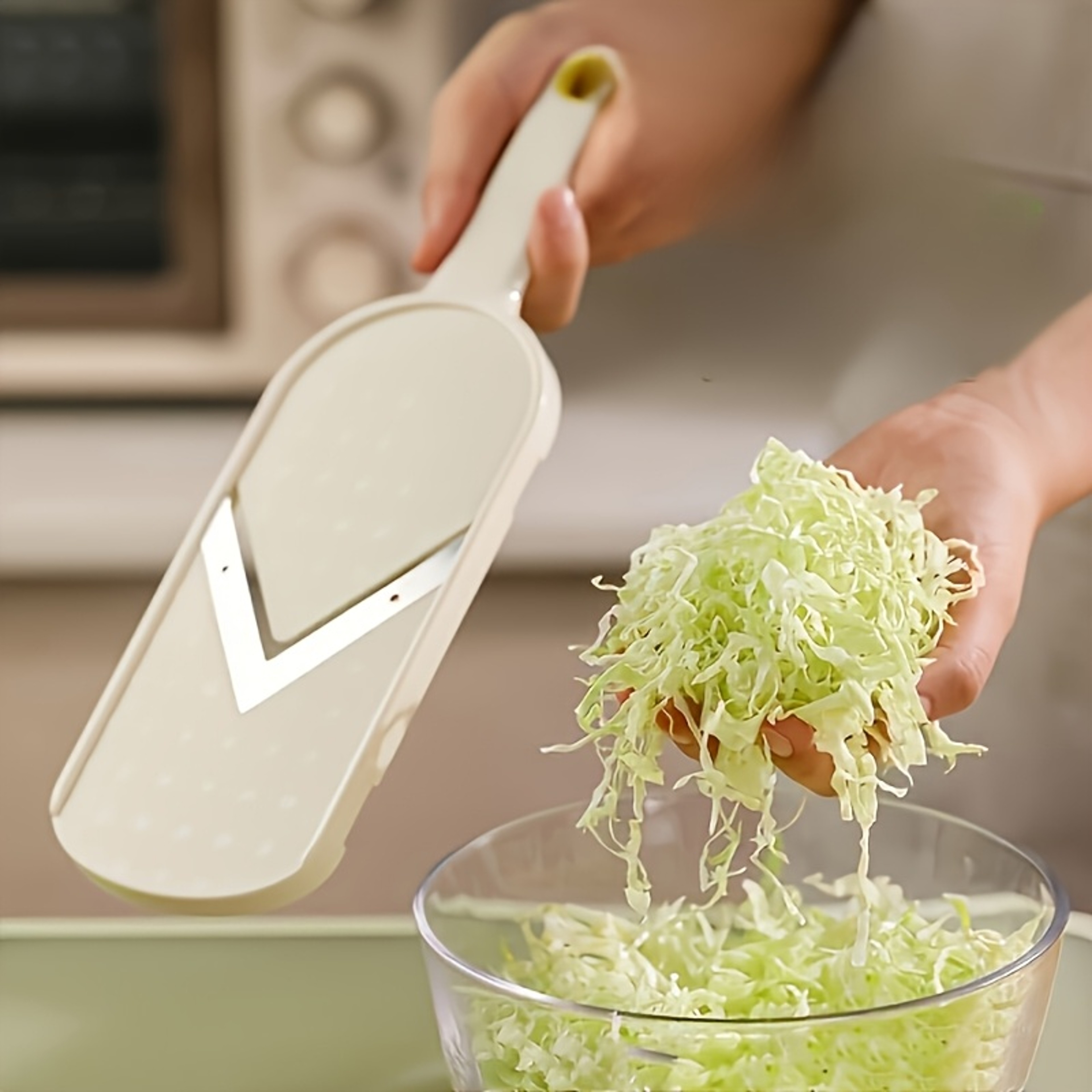 Multi-functional Vegetable Slicer, Grater, and Cutter, Kitchen Gadget for Cabbage and Various Ingredients – view 3