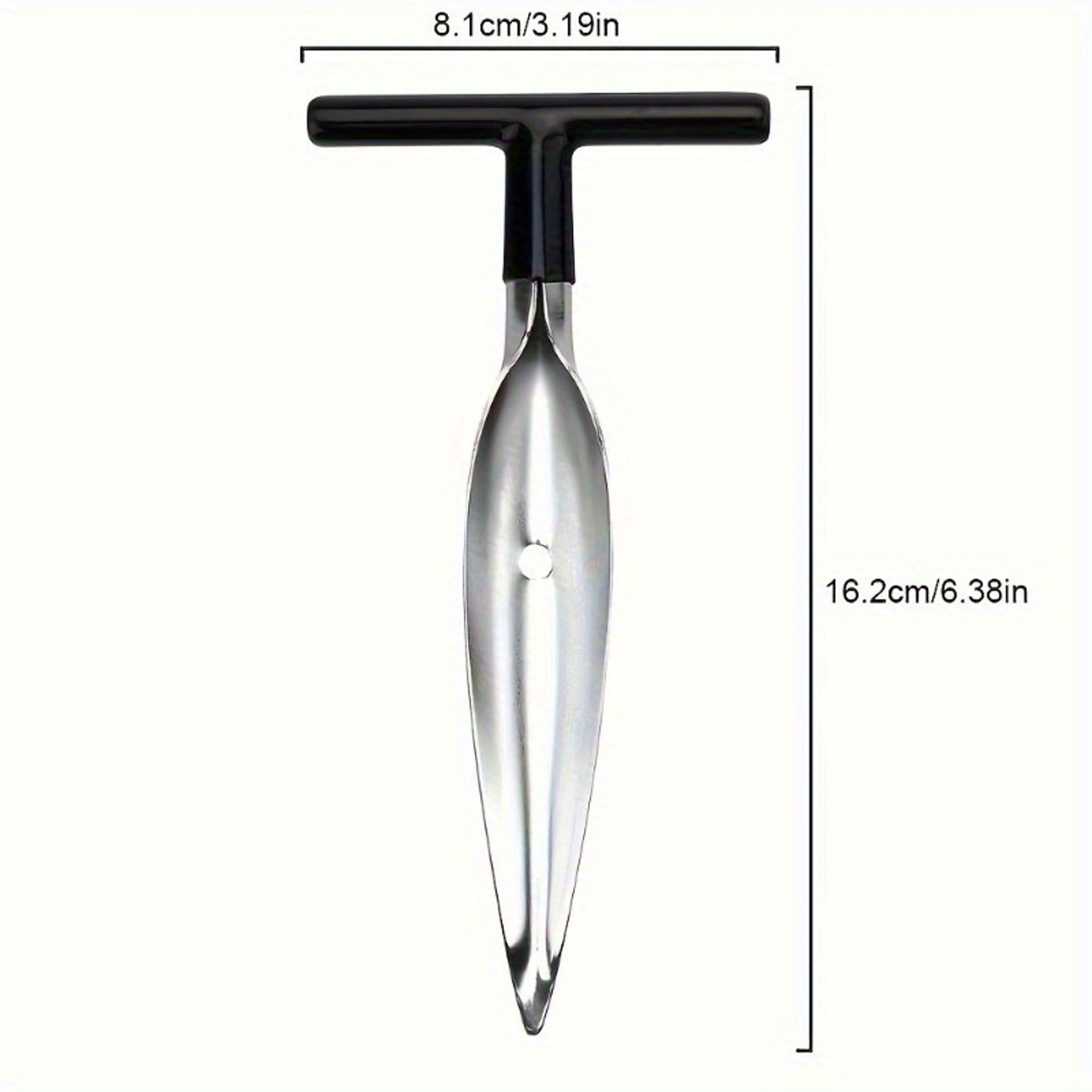 Portable Coconut Spatula Knife, Stainless Steel Coconut Opener with Ergonomic Handle – view 2