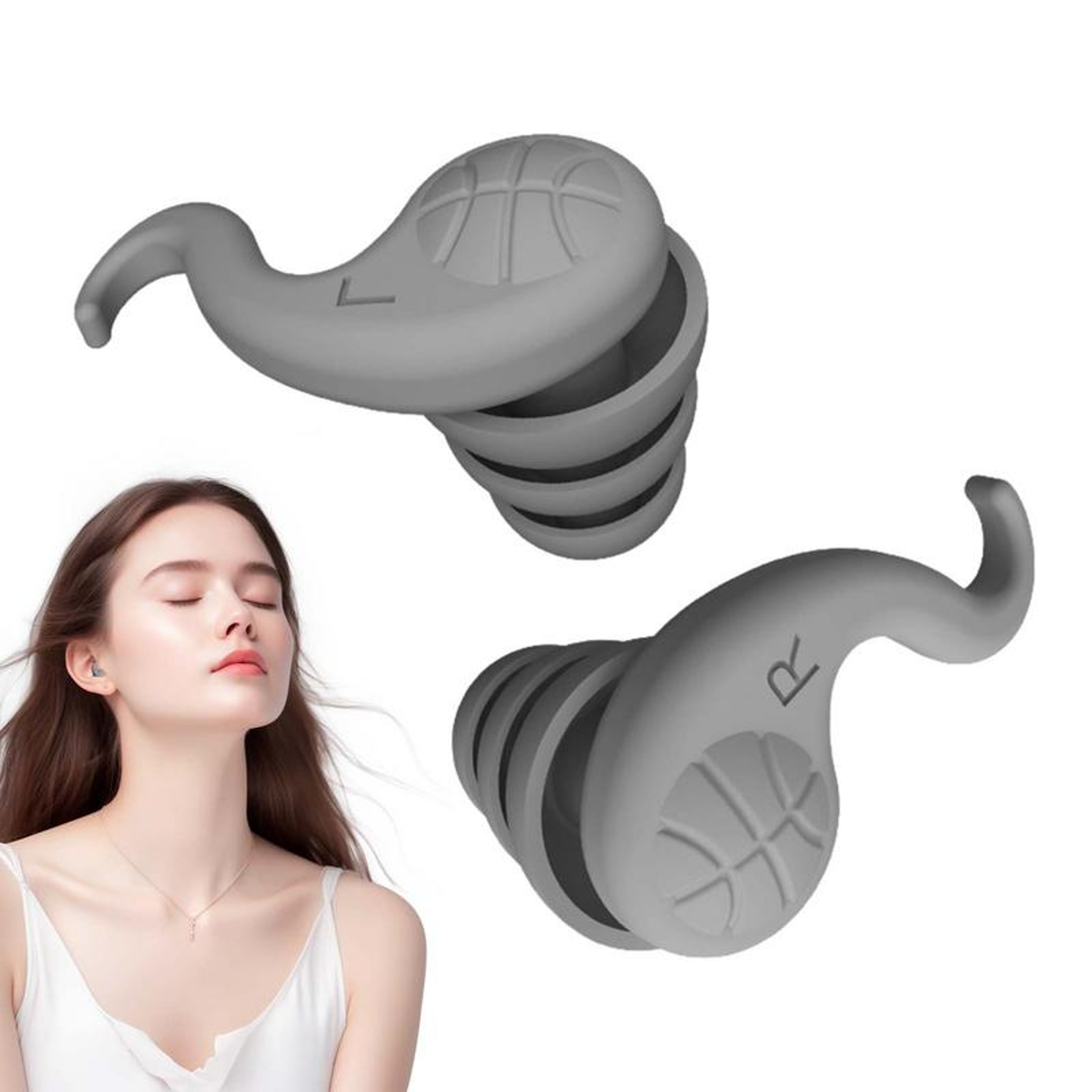 Silicone Earplugs For Sound Reduction Noise Cancelling Earplugs For Sleep Comfortable Ear Plugs For